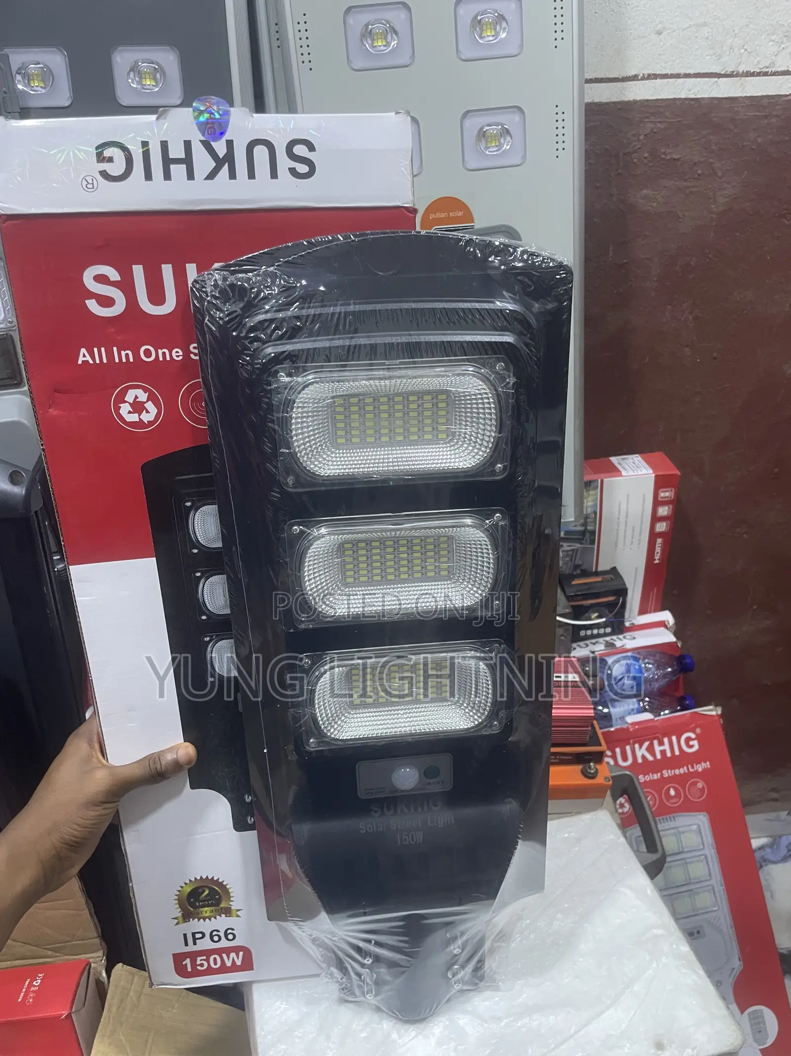3 Eye Solar Flood Light