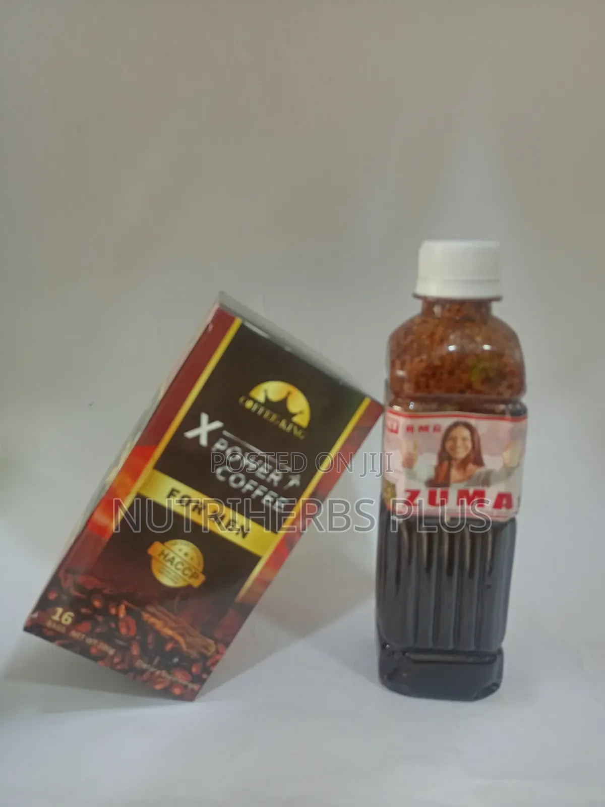 X Power Men Coffee and Zuma Gorontula Syrup (For Better Sperm Quality)