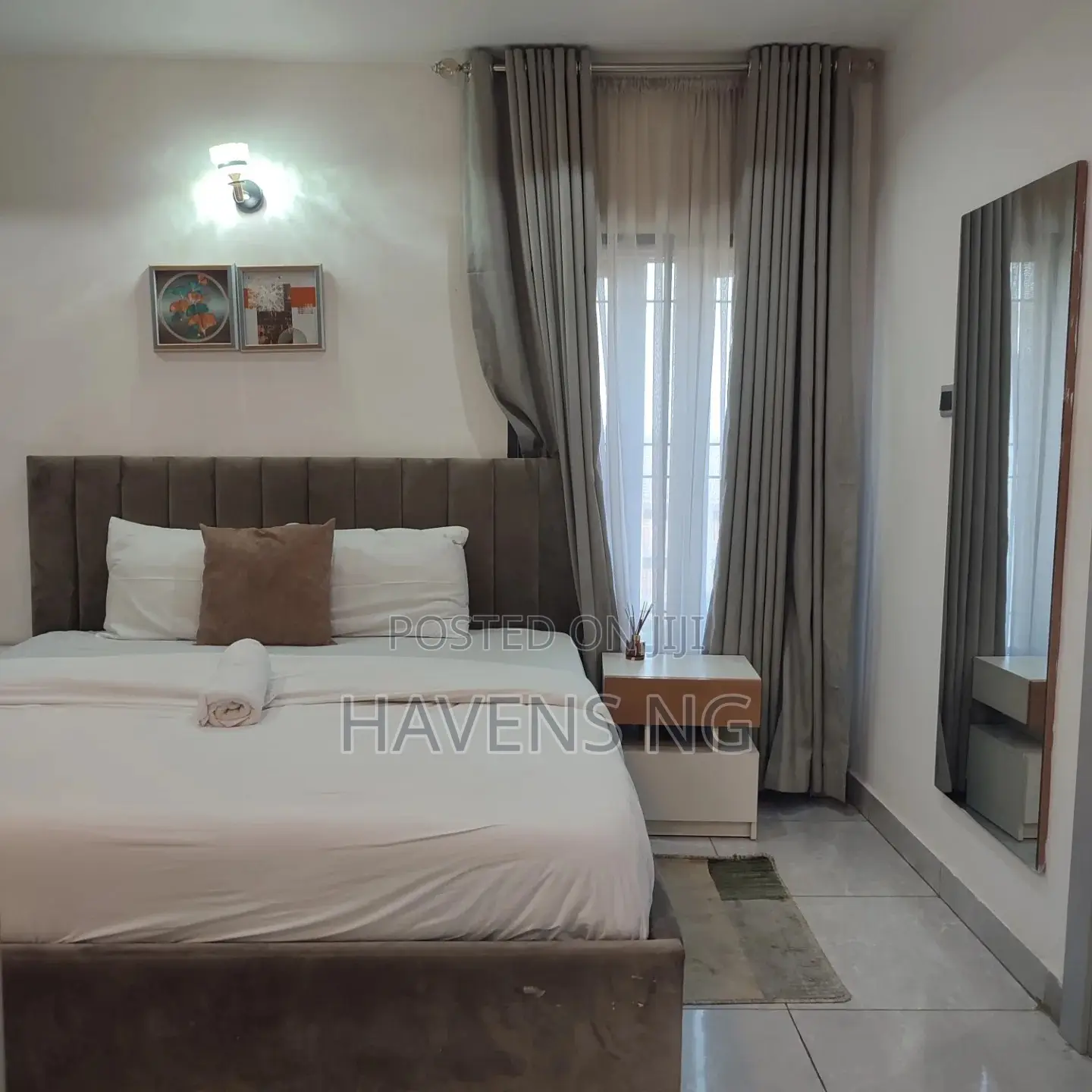 New 1-Bedroom Apartment for Short Let