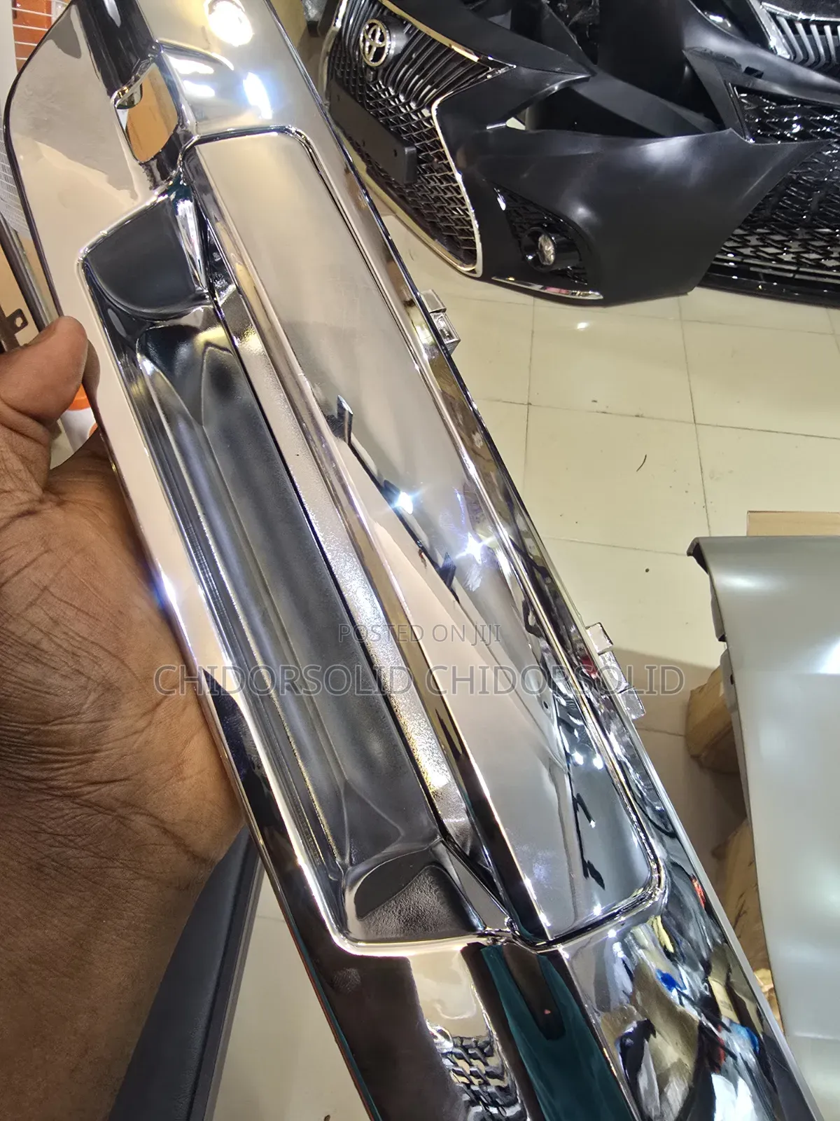 Hillux Door Opener Chrome
