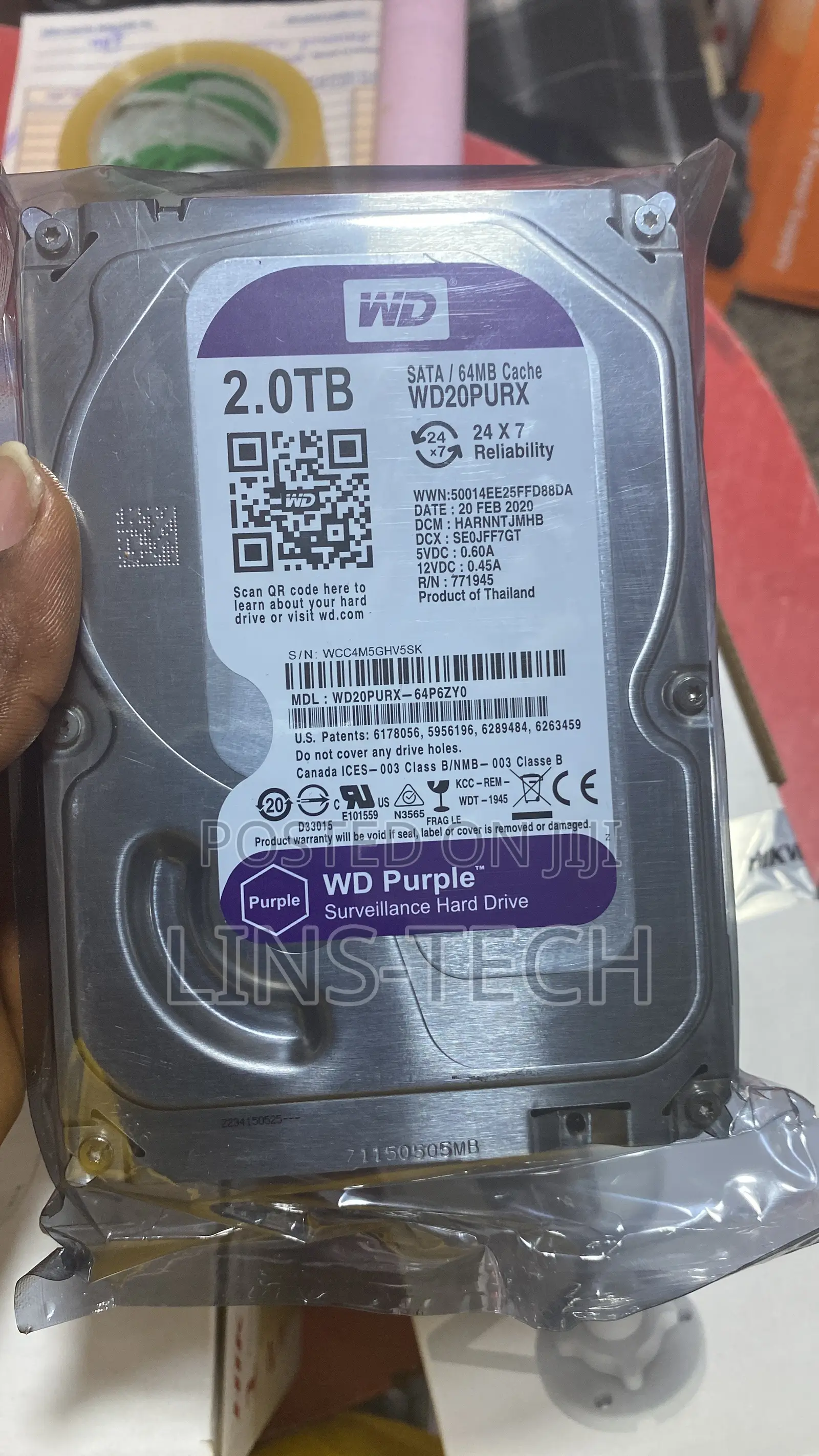 2TB Hard Drive