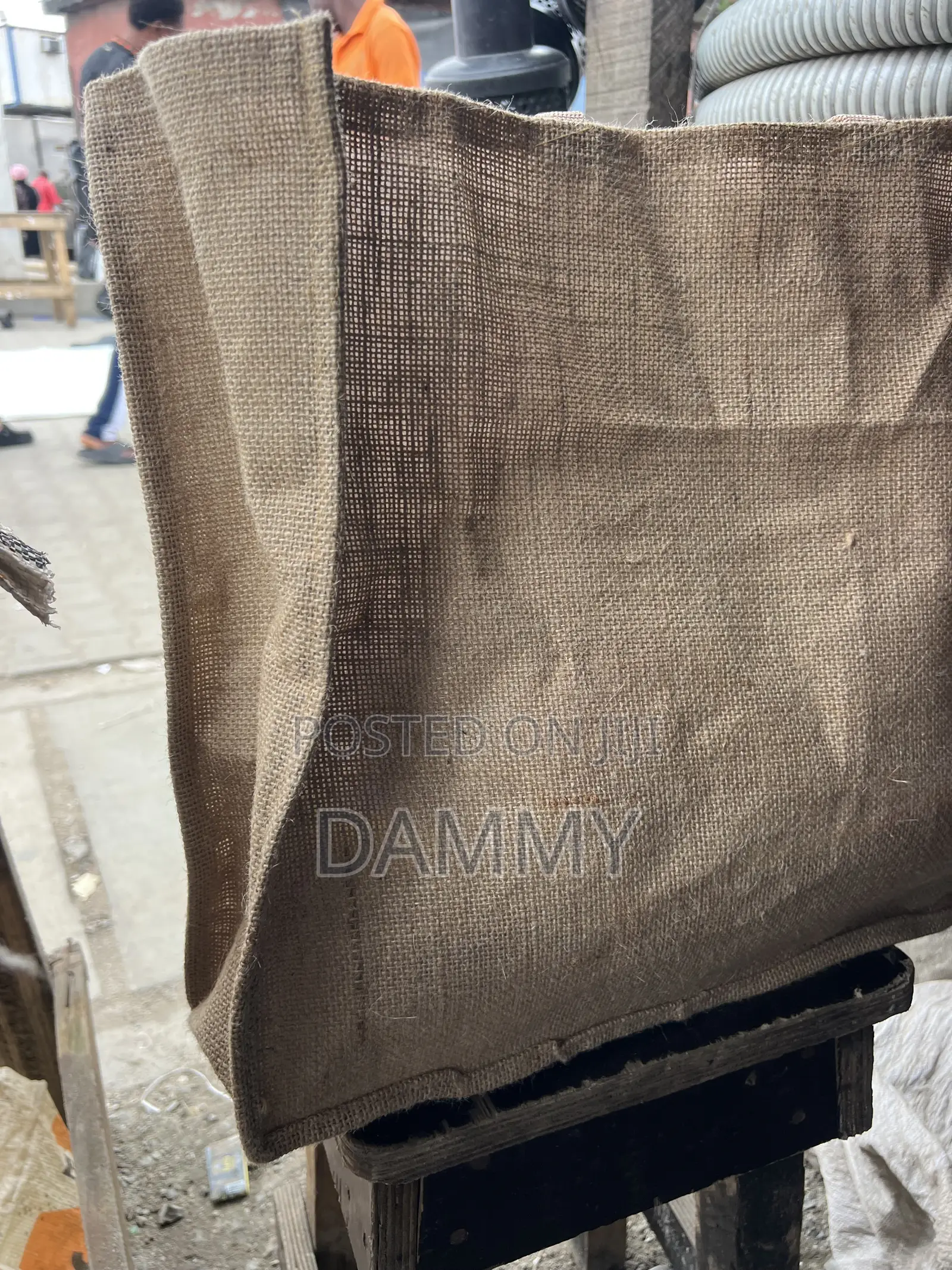 Plain Jute Tote Shopping Bags