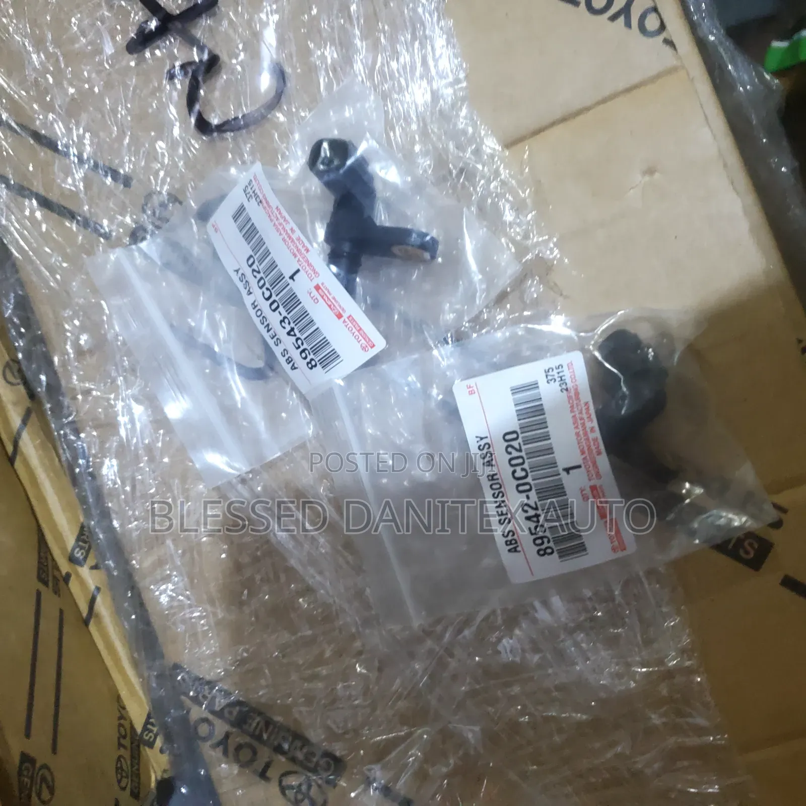 Front and Back ABS Sensor of Toyota Tundra and Sequoia 2010 to 2018