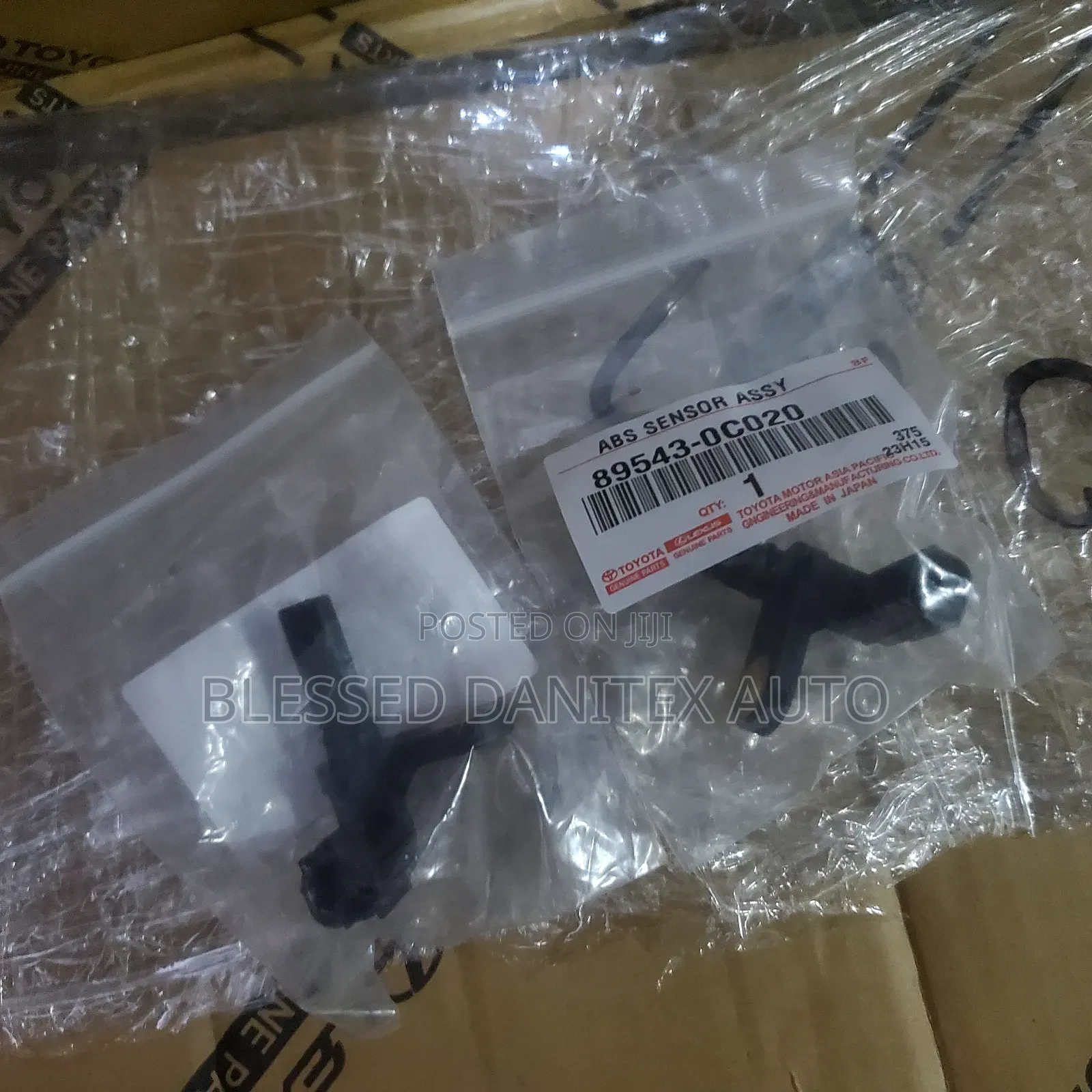 Front and Back ABS Sensor of Toyota Tundra and Sequoia 2010 to 2018
