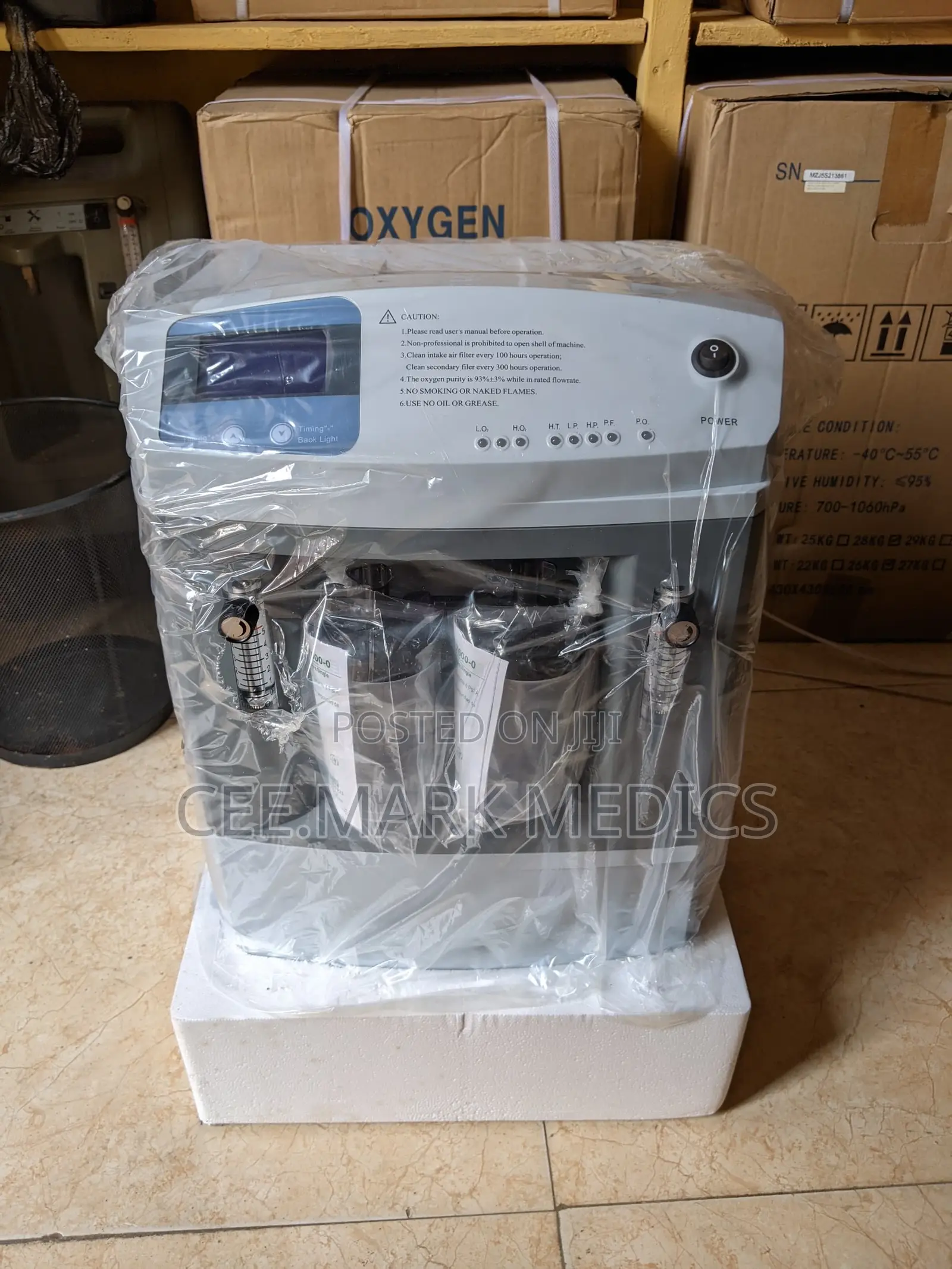 5liter Double Bottle Oxygen Concentrator