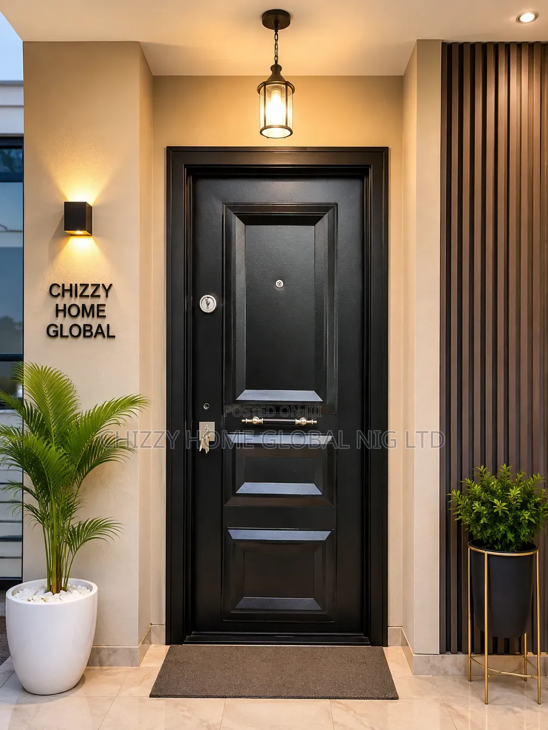 Heavy-Duty Full Metal Security Door | Soundproof, Waterproof Termite