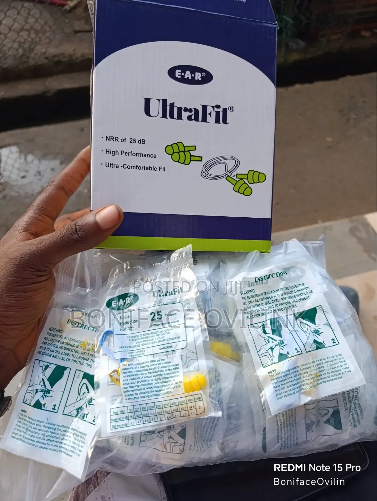 UltraFit Earplugs PKT