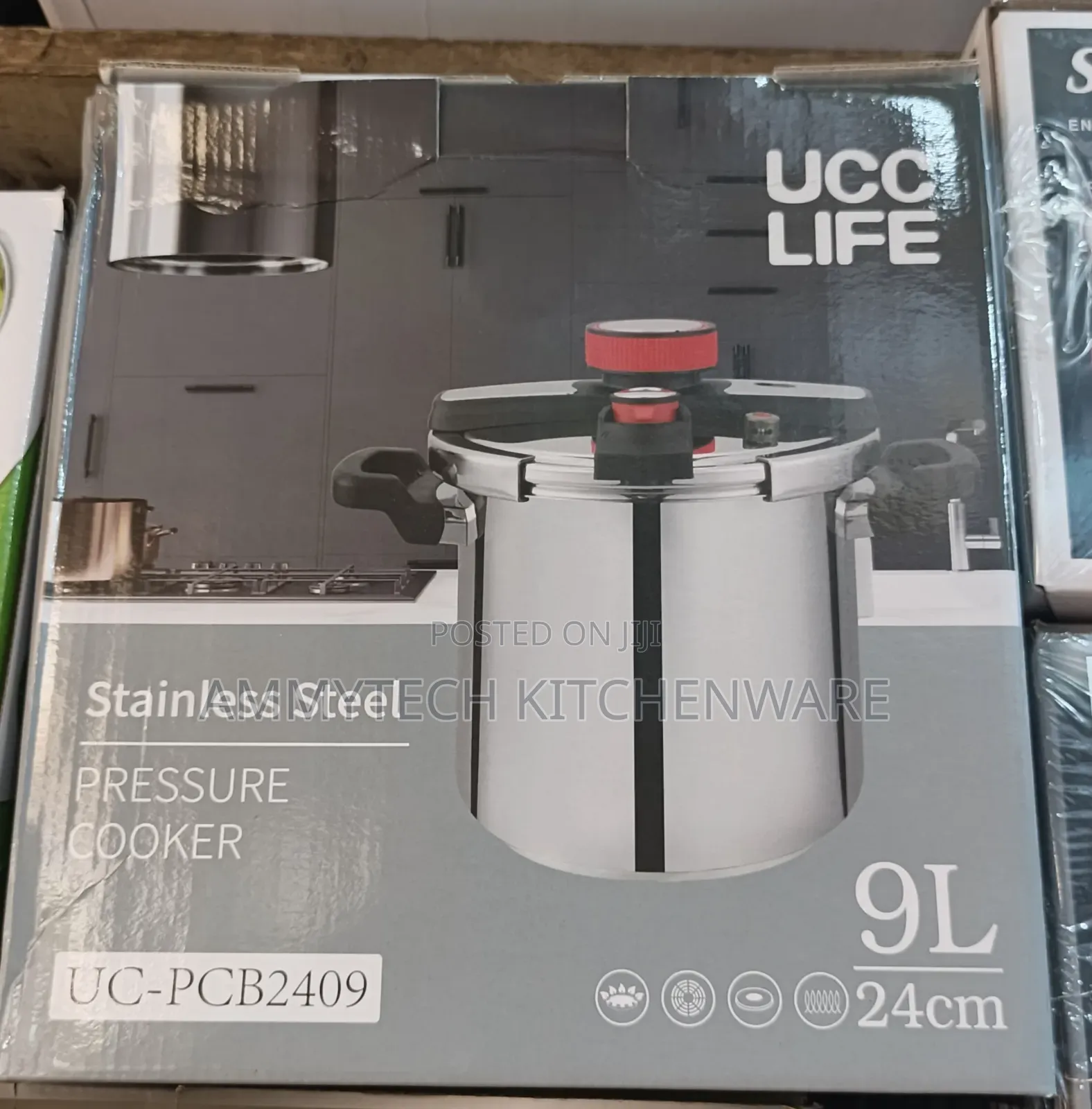 7l Pure Stainless Steel Ucclife Pressure Cooker