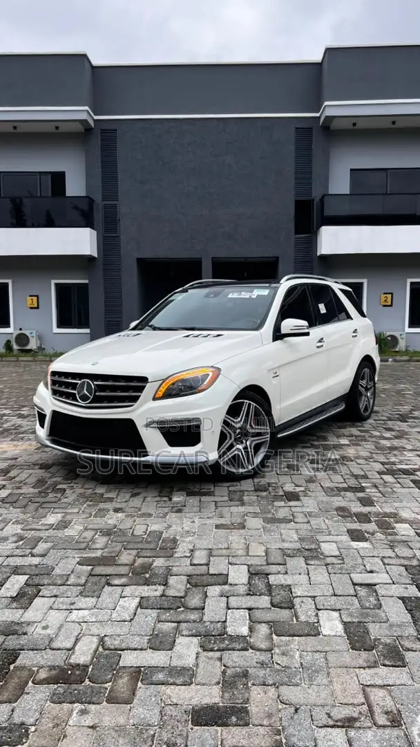 Mercedes-Benz M Class ML 63 AMG 2012 White