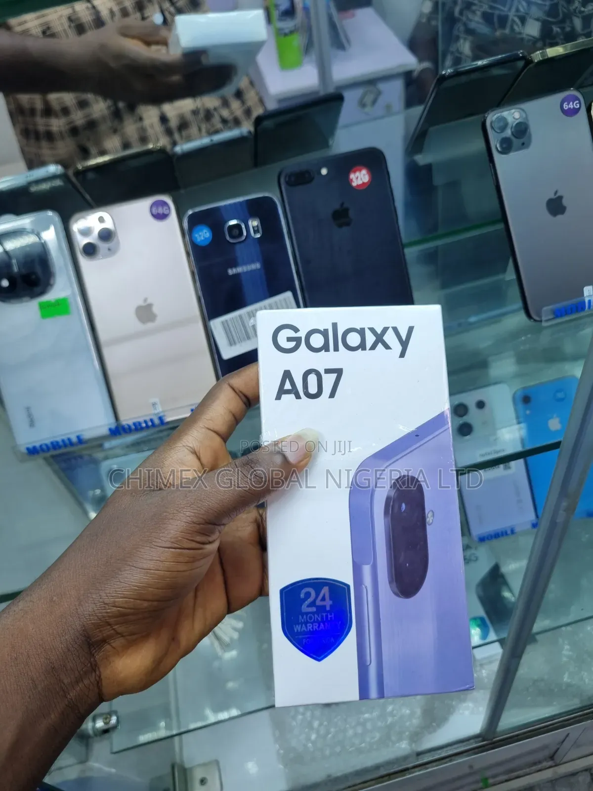 New Samsung Galaxy A07 128 GB Blue