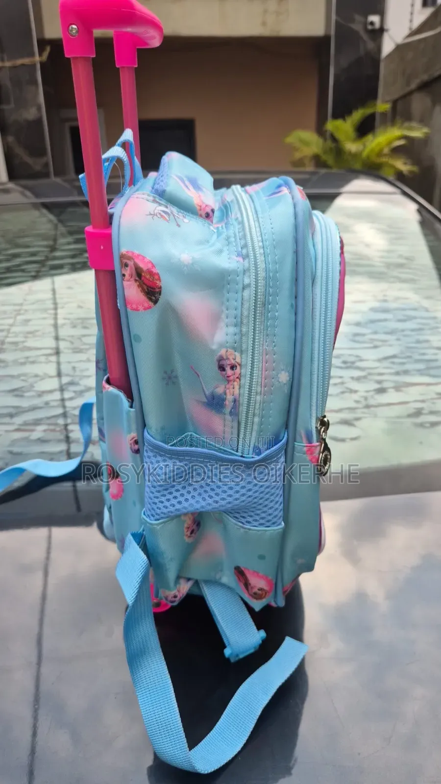 Frozen Character 12inches Trolley School Bag
