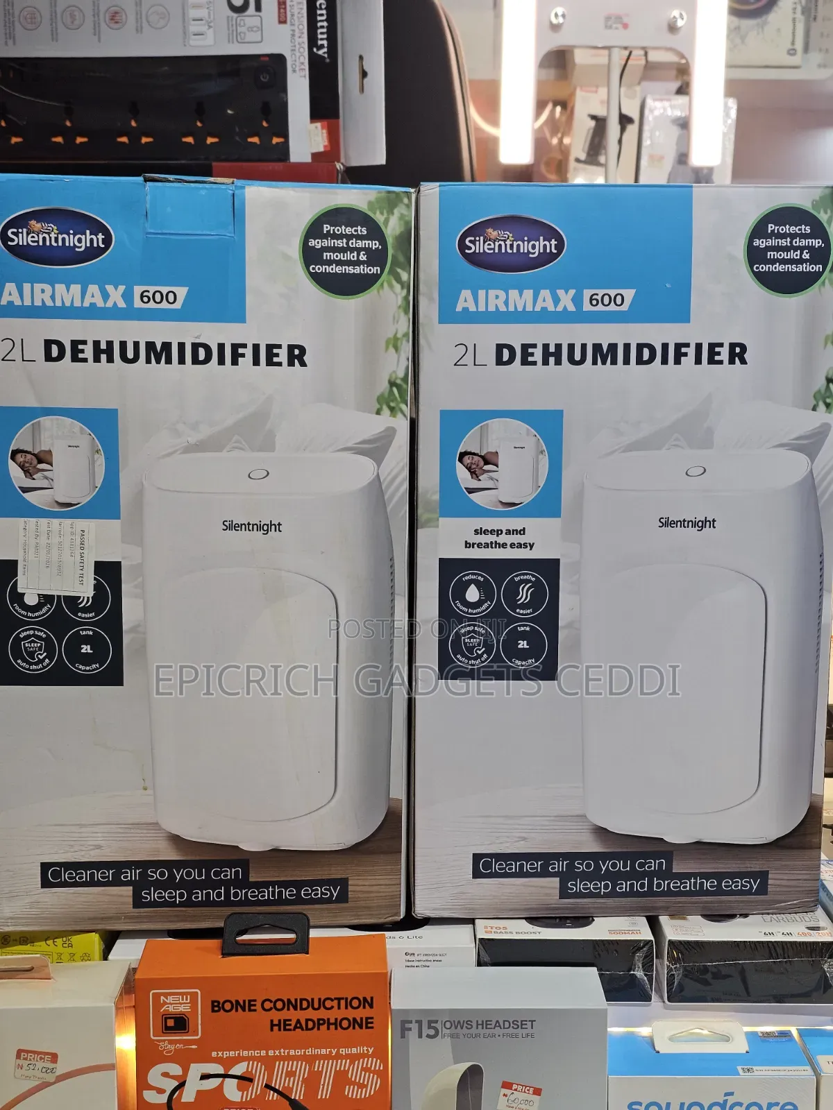 Silentnight Airmax 600 Dehumidifier 2L
