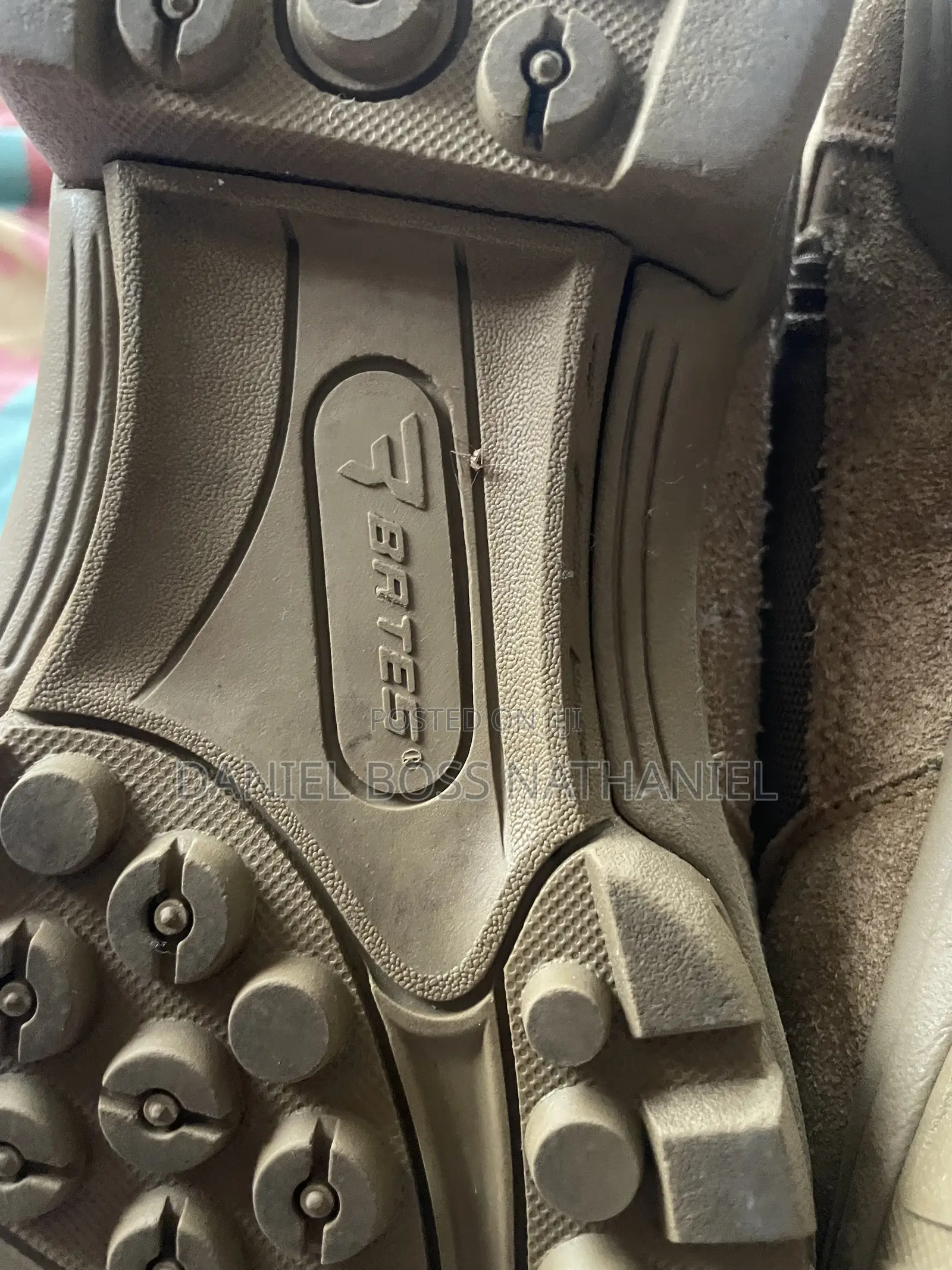 Foreign Used Tactical Desert Combat Boot