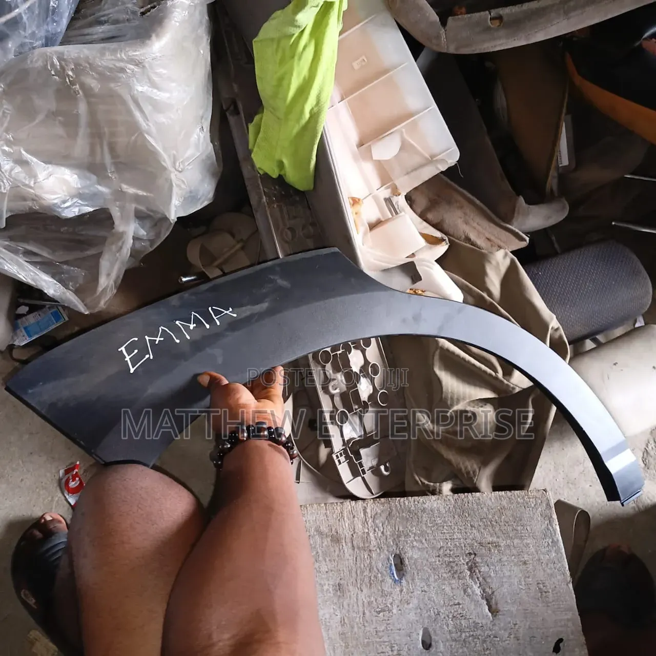 Hyundai Kona 2016 Back Fender Crome