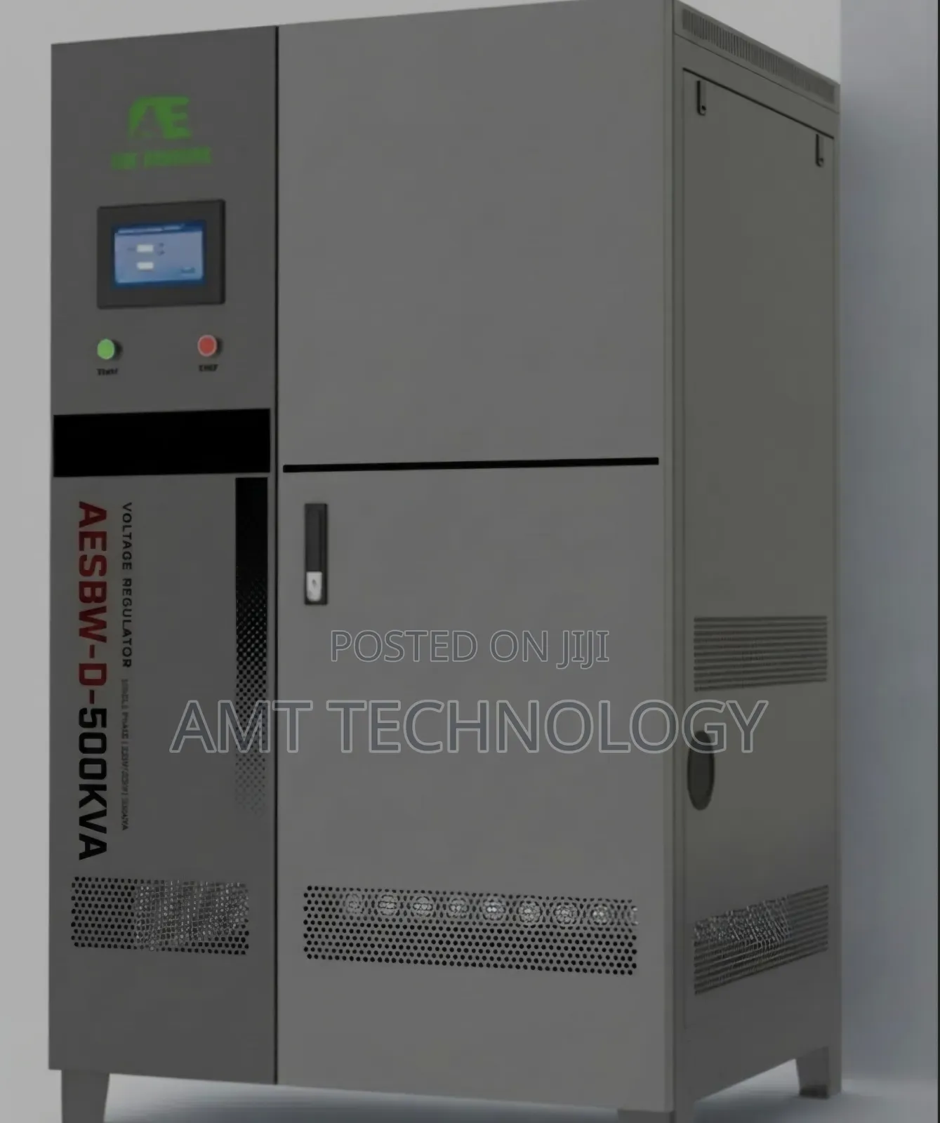 A E Dunamis 500KVA 3 Phase Servo Voltage Stabilizer (304v-456v)
