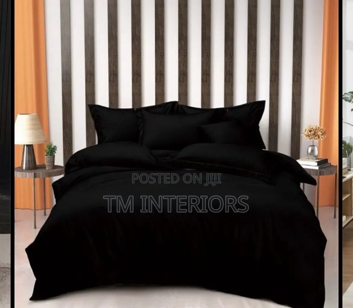 Chocolate and Black Beddings Sets/Duvets