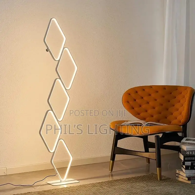 Eternal Pillar Floor Lamps Luxury Villa Decor Lighting