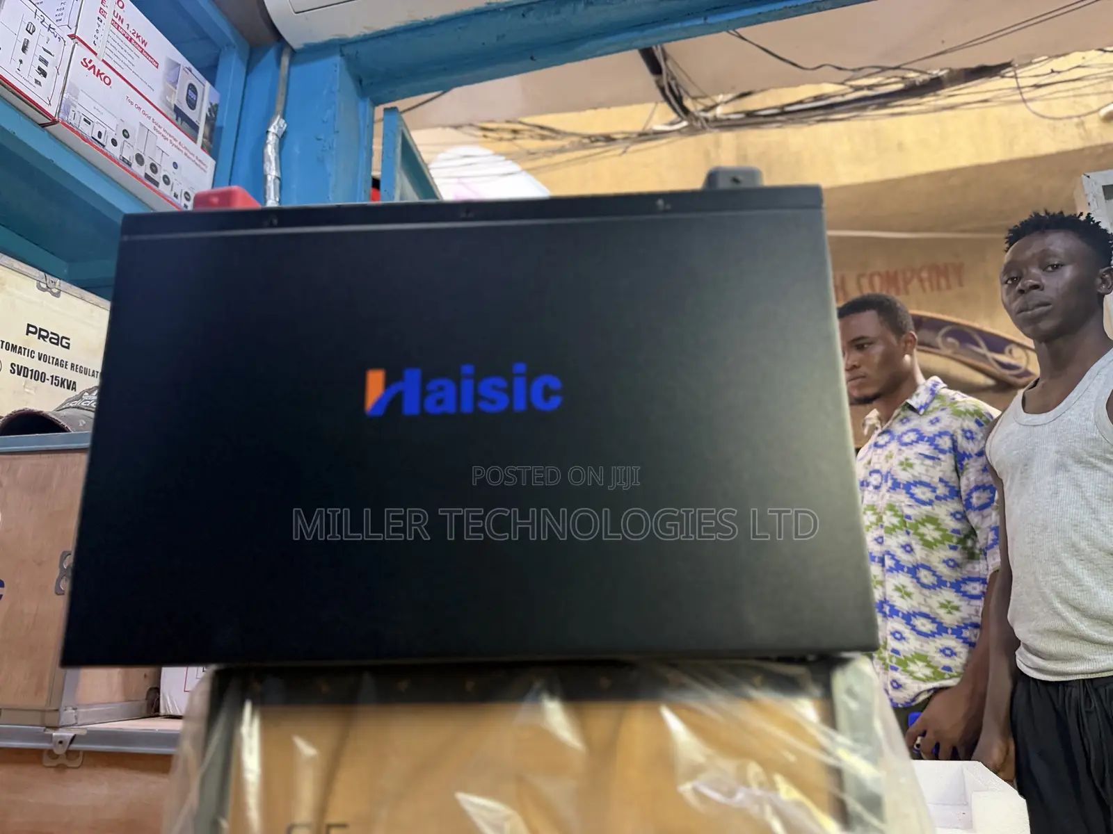Haisic Black Solar Storage Battery 24V 8kWh (UN3480)