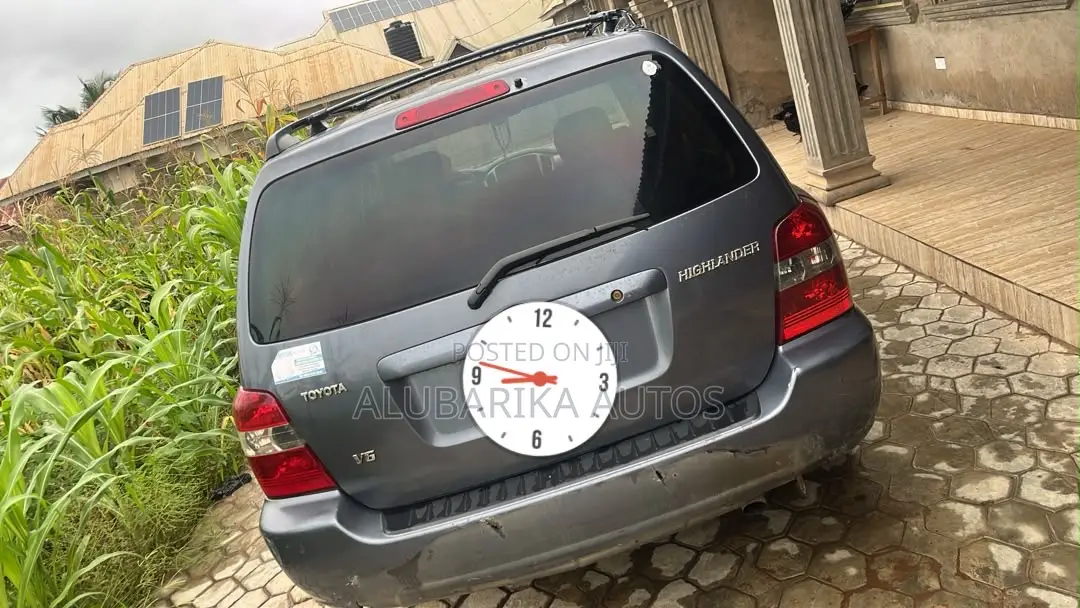 Toyota Highlander 2006 Gray