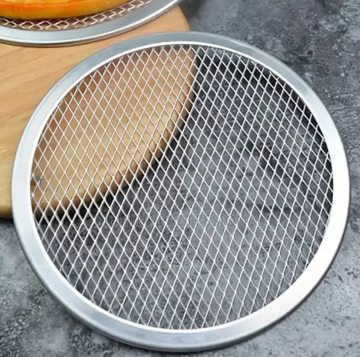 High Quality Stainless Perforated Pizza Plate