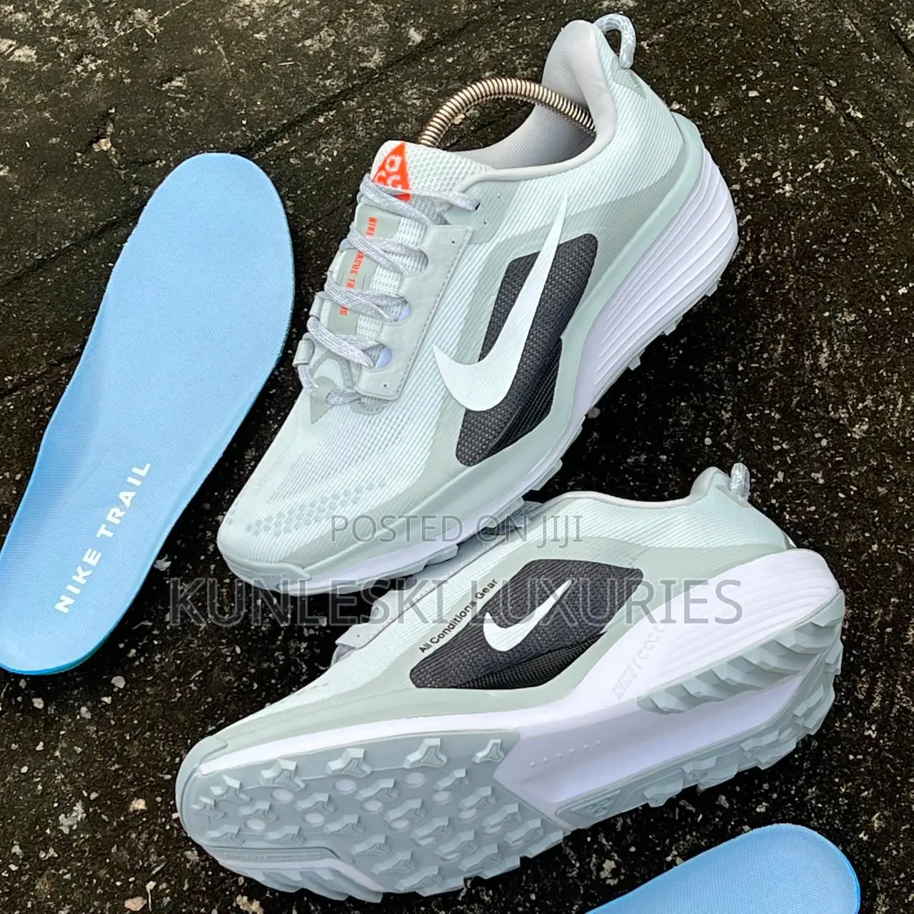 Original Nike ACG Pegasus Trail Grey / White Sneakers