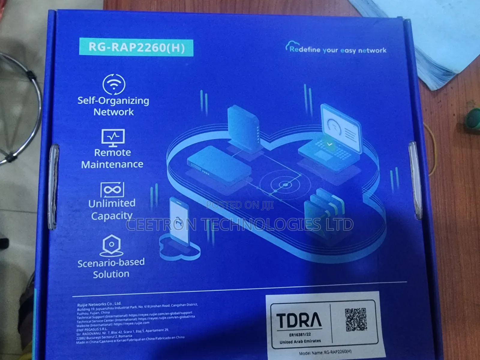 Ruijie Ax6000 Dual-Band 2.5g Ceiling Mount Access Point