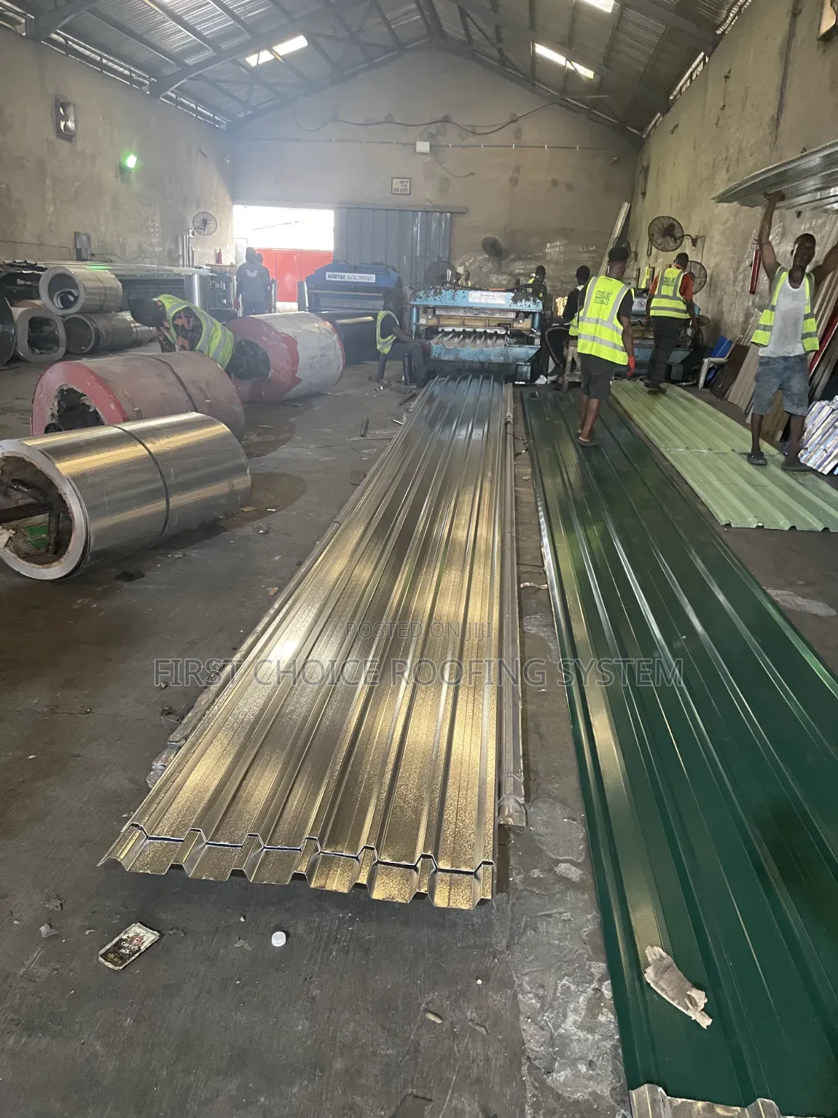 Long Sparn Pure Aluminium Roofing Sheet 0.55Amm All Colour Avalable