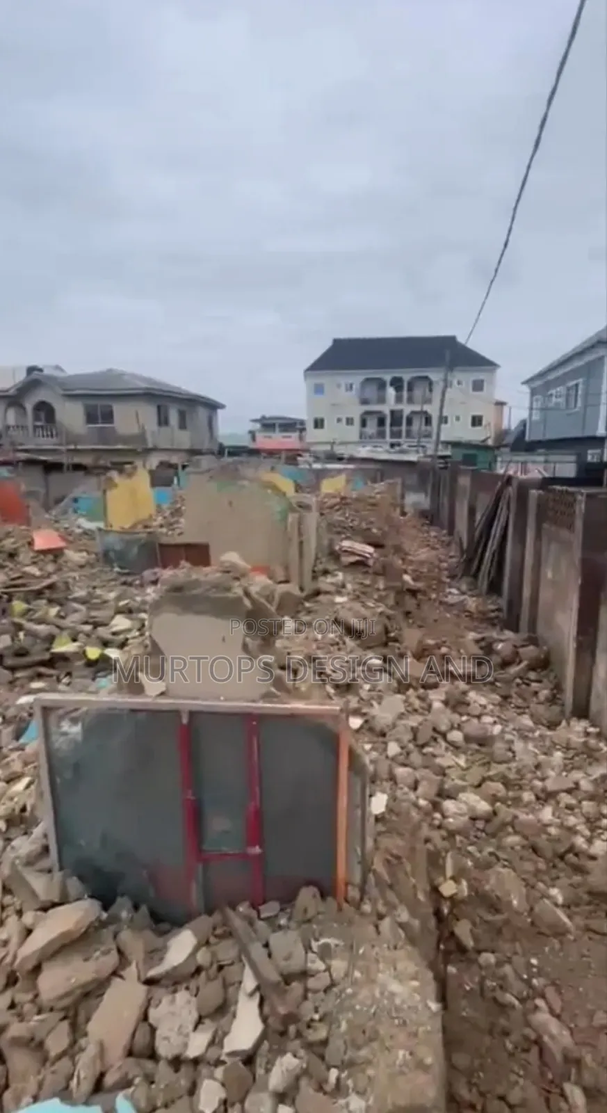 A Plot of Vacant Land Buy and Build in a Close, Tarred Road.