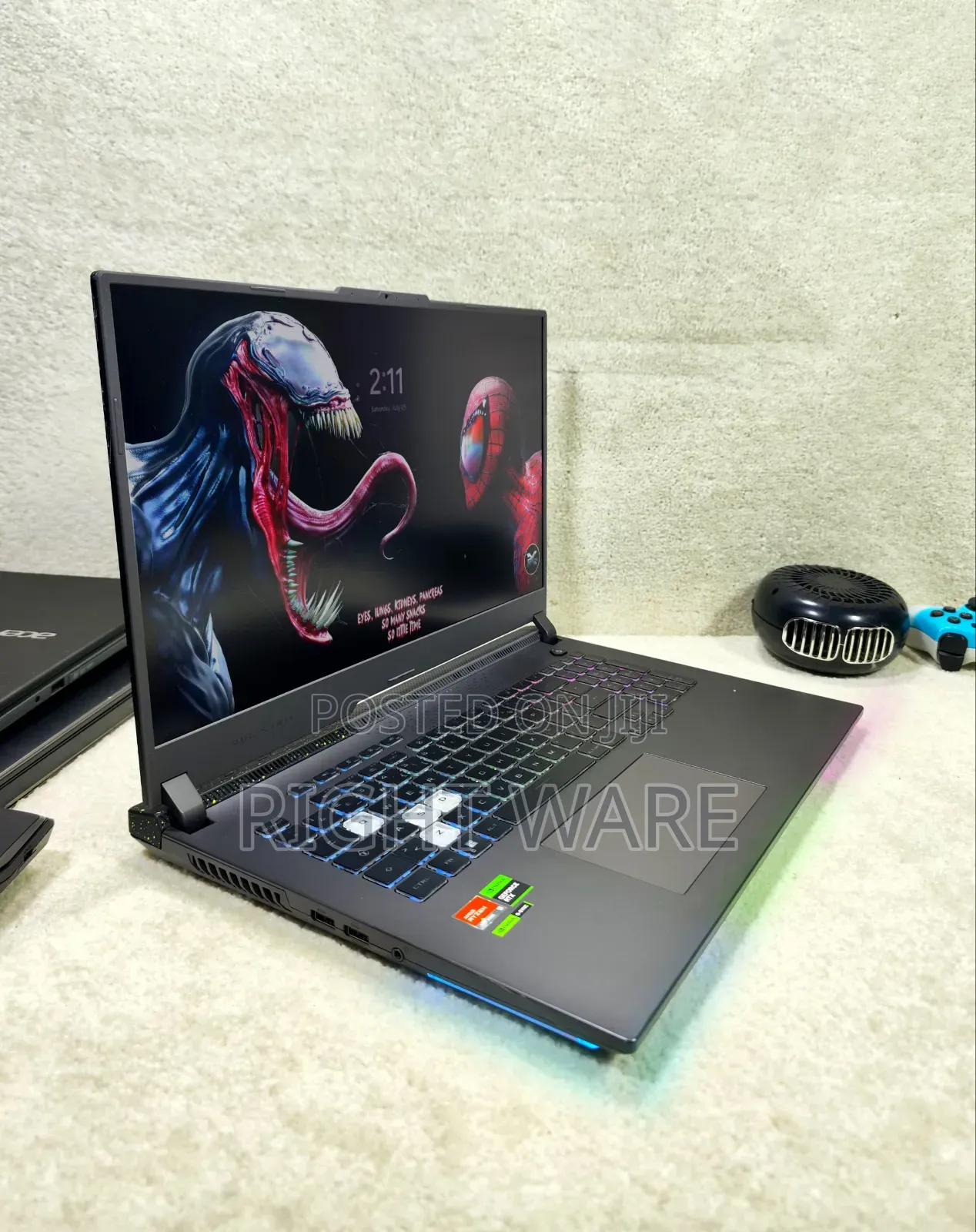 Laptop Asus ROG Strix G17 16GB AMD Ryzen 9 SSD 512GB
