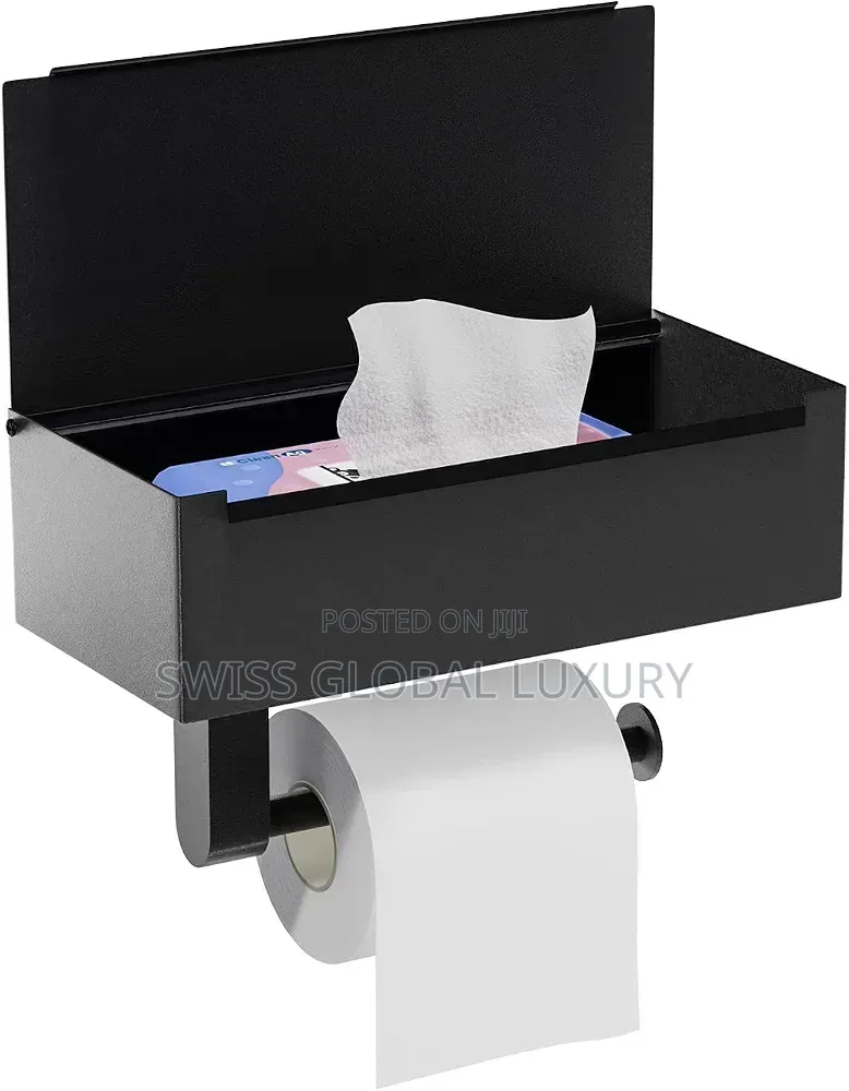 High Quality Toilet Paper Holder With Flushable Wipes Dispenser