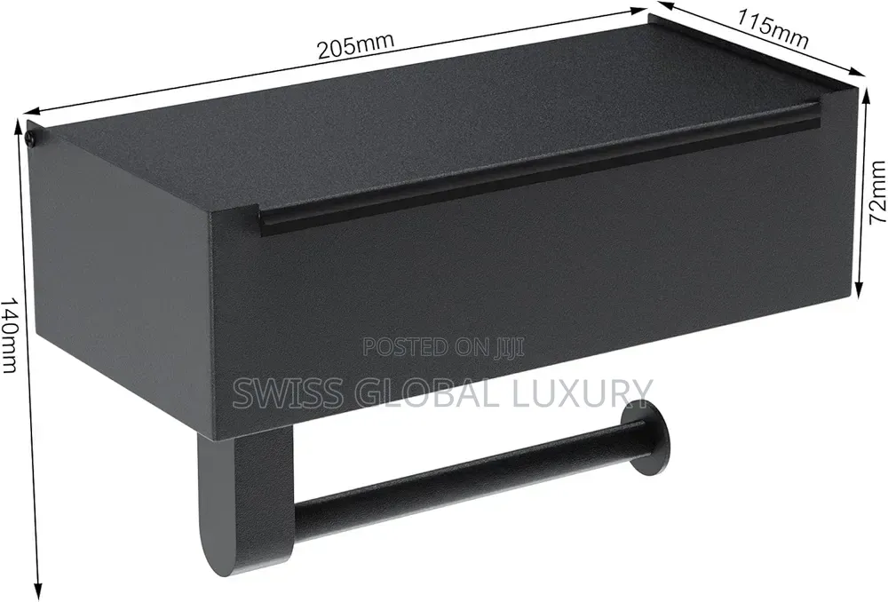 High Quality Toilet Paper Holder With Flushable Wipes Dispenser