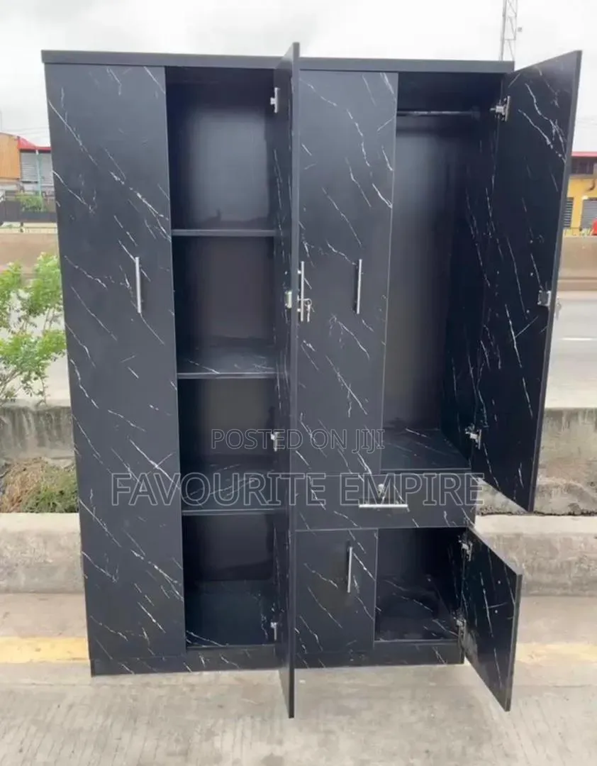 Black 4by6 Wardrobe