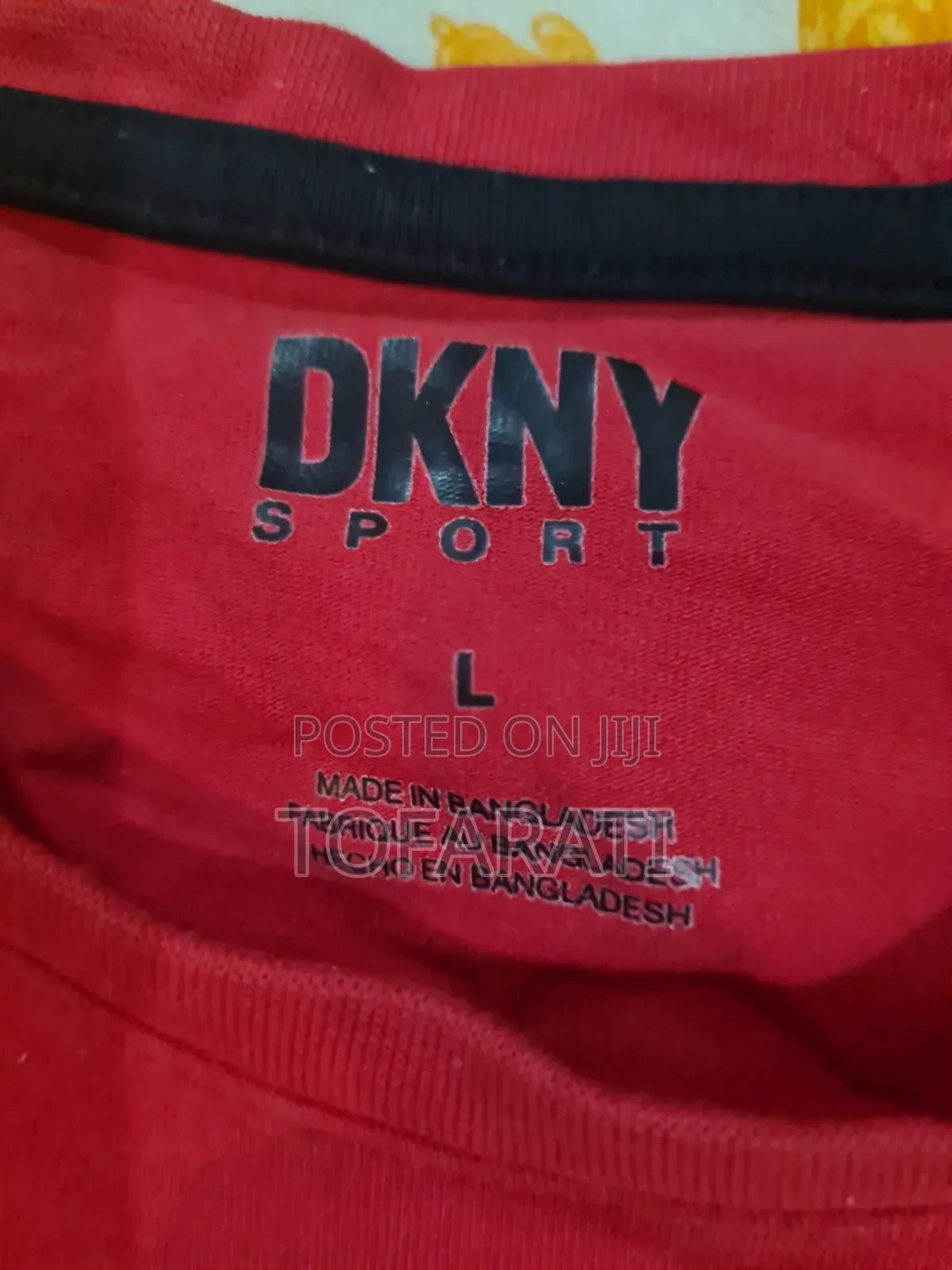 DKNY Red Long Sleeve Shirt