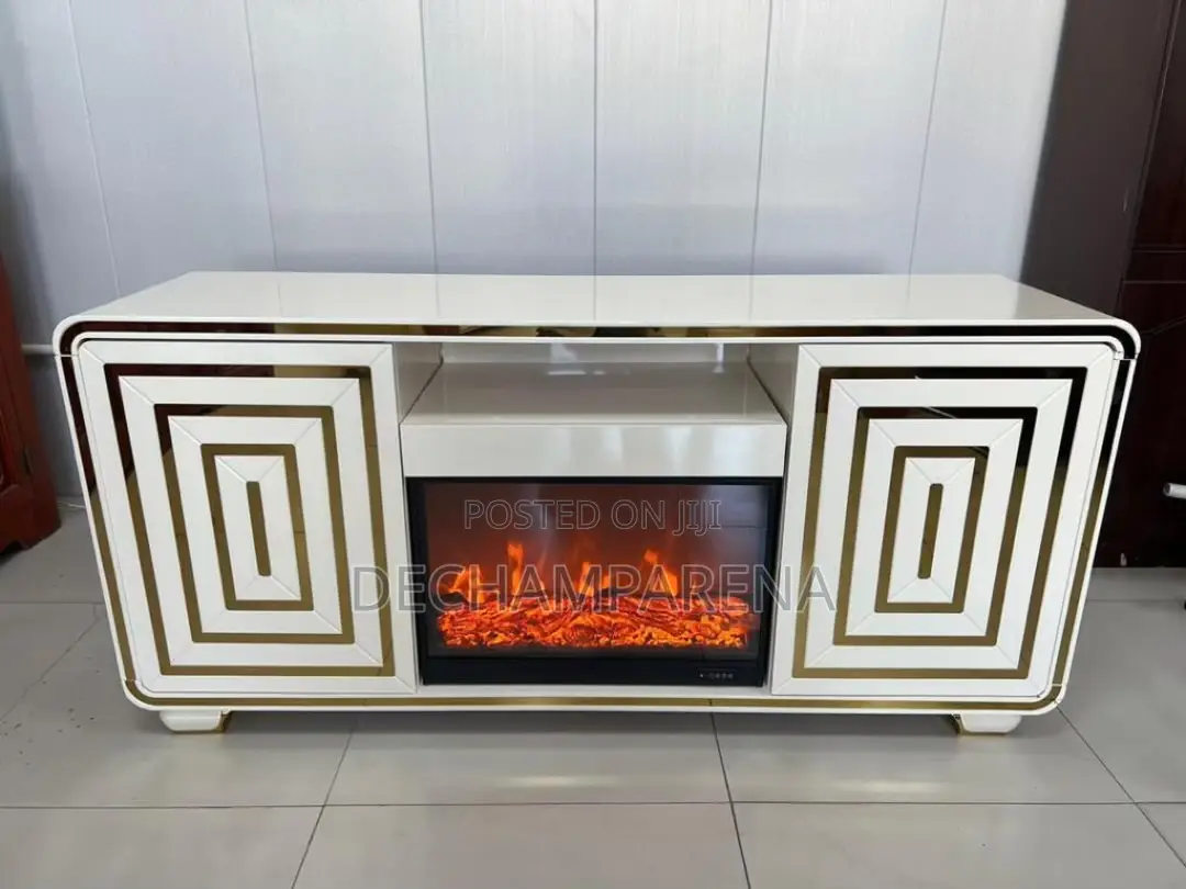 TV Stand With Fire Place