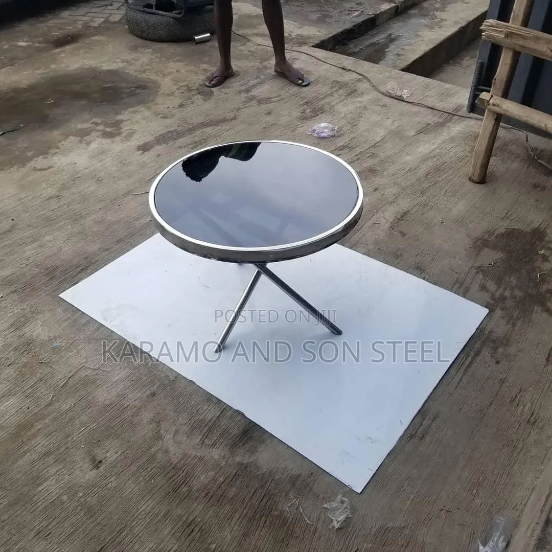 Stainless GOLD Center Table