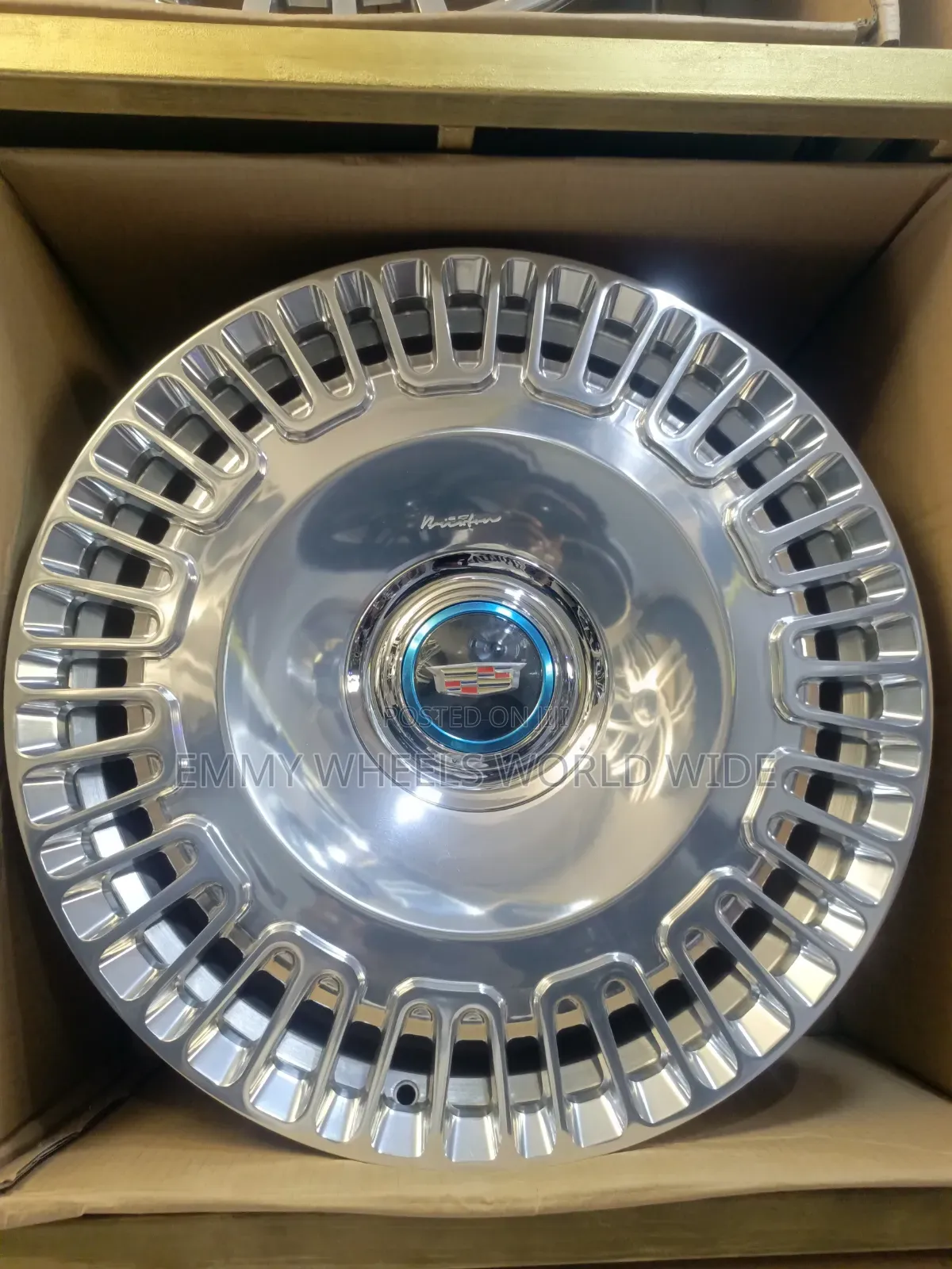 22rim Forged Rim for 2025/26 Cadillac Featuring a Tripple Space Face