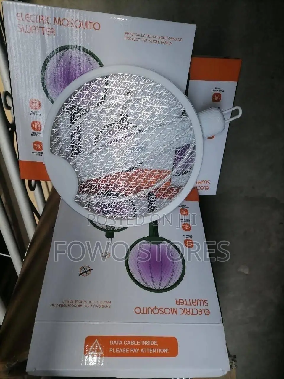 Rechargeable Foldable Mosquito Swatter