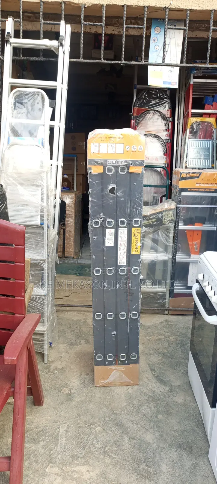 Original 4x5(20ft) Aluminium Multi Purpose Ladder Black Edition
