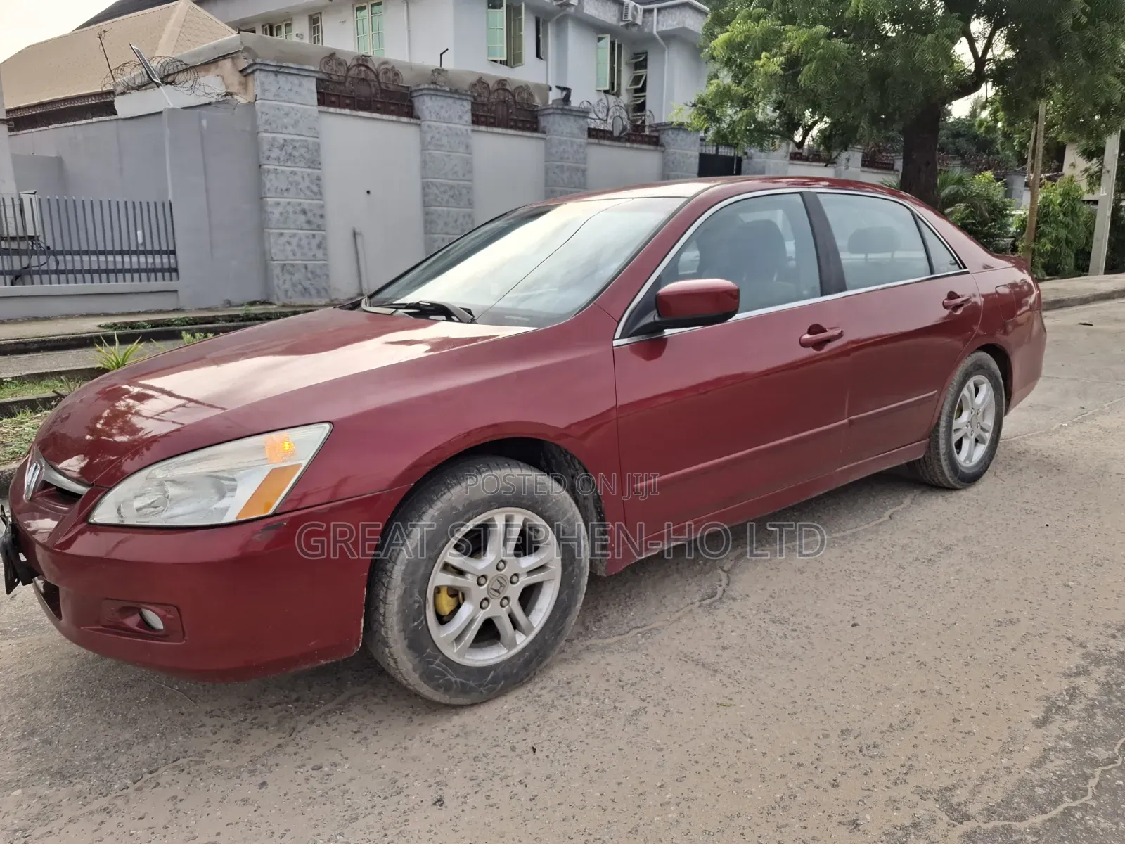 Honda Accord 2007 Red