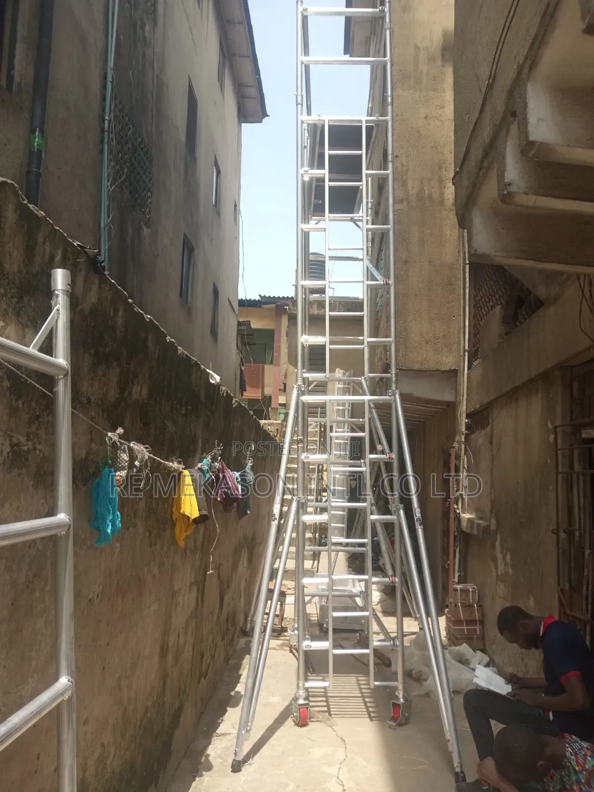 6mtrs Heavy Duty Mobile Aluminium Scaffold Tower