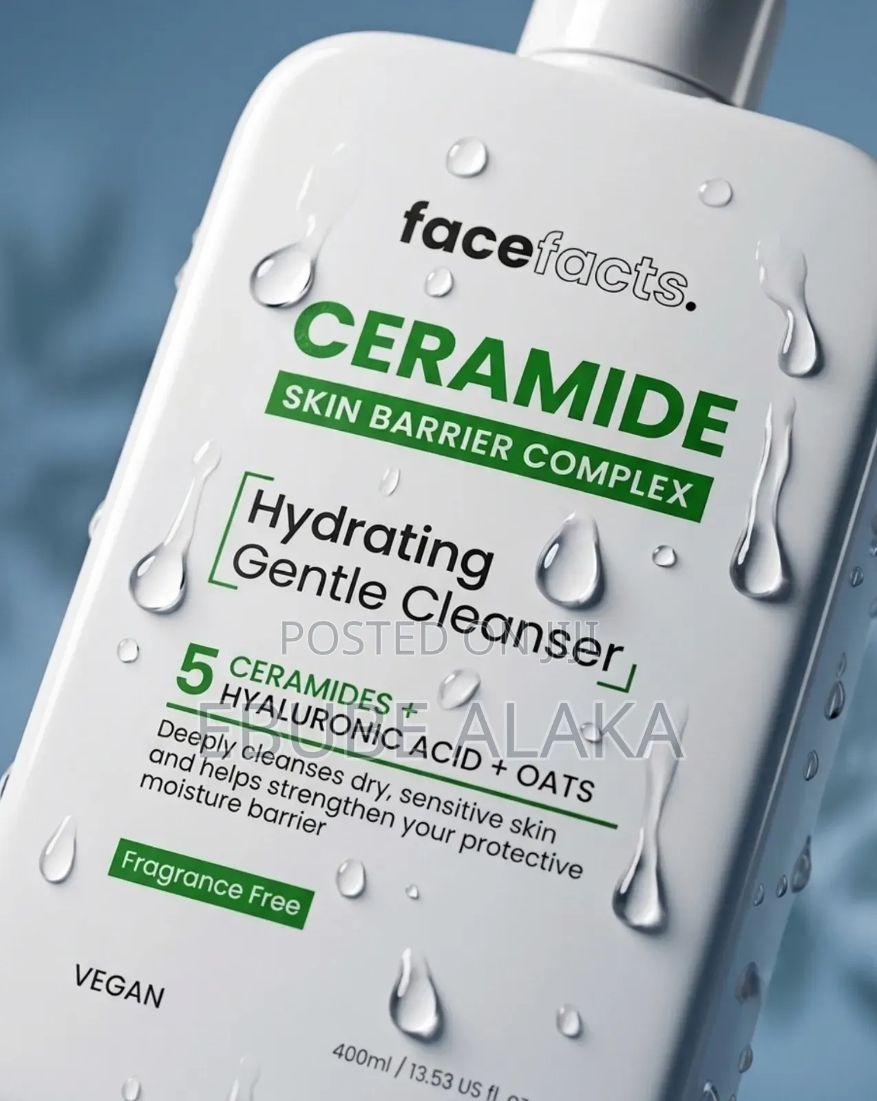 Face Facts Ceramide Hydrating Gentle Cleanser 400ml