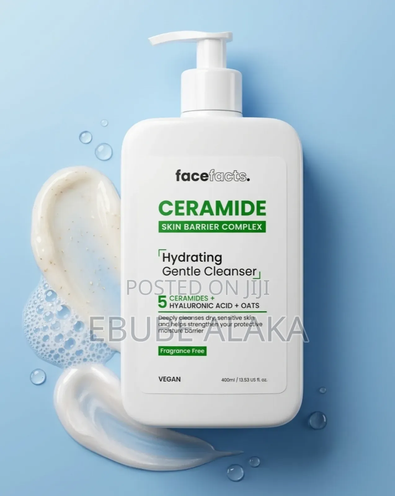 Face Facts Ceramide Hydrating Gentle Cleanser 400ml