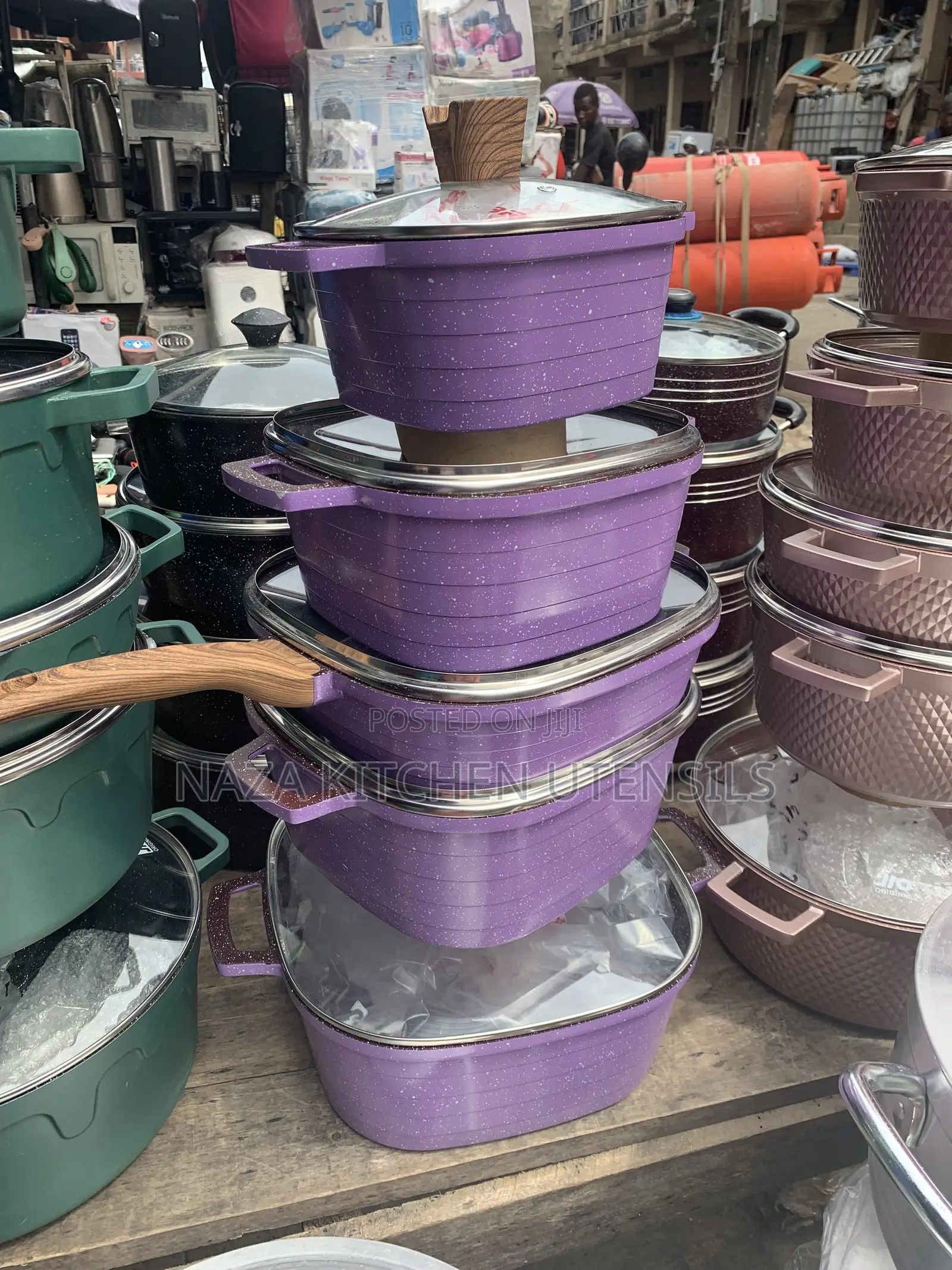 5 Sets of Nonstick Pot and Frypan