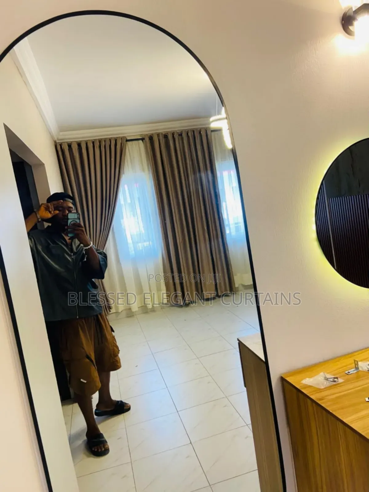 Curtain Sewing, Supply Installation – Lagos