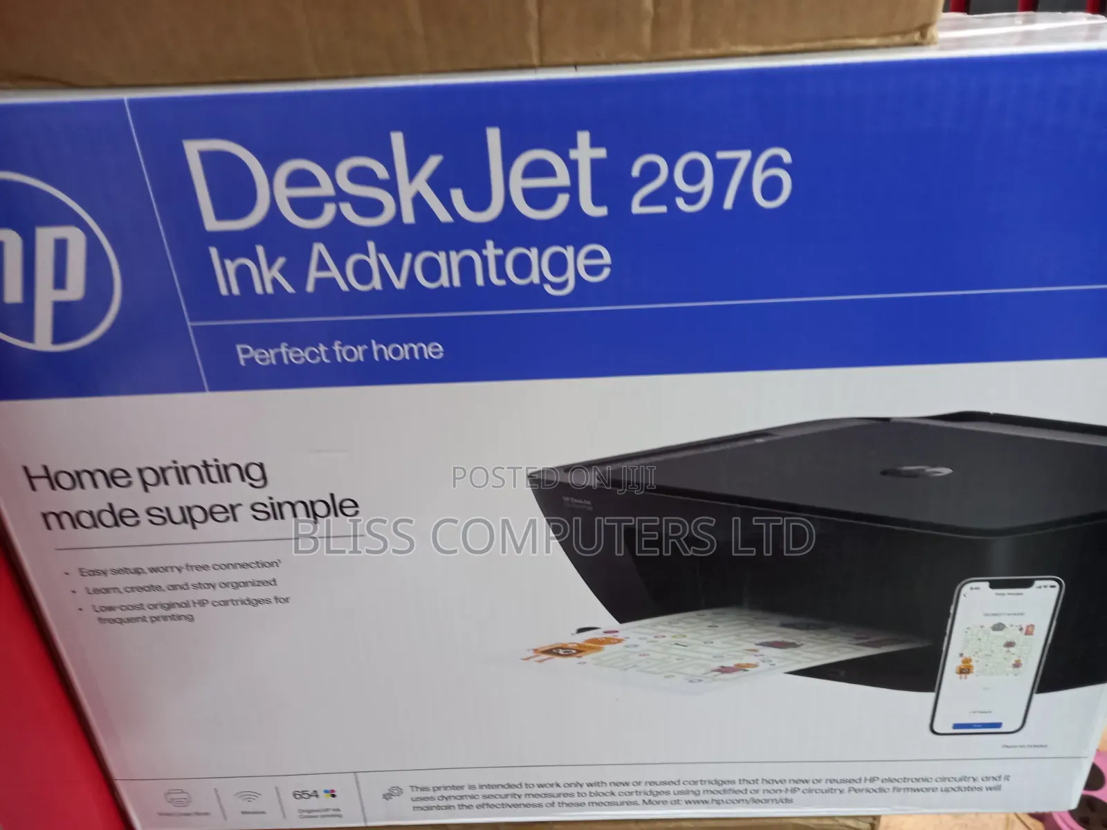 HP Deskjet 2976 3-in-1 Printer