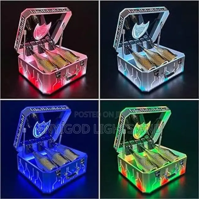 Champagne Wine Carrier Presentation Box. Can Contain Up to 3 Bottles