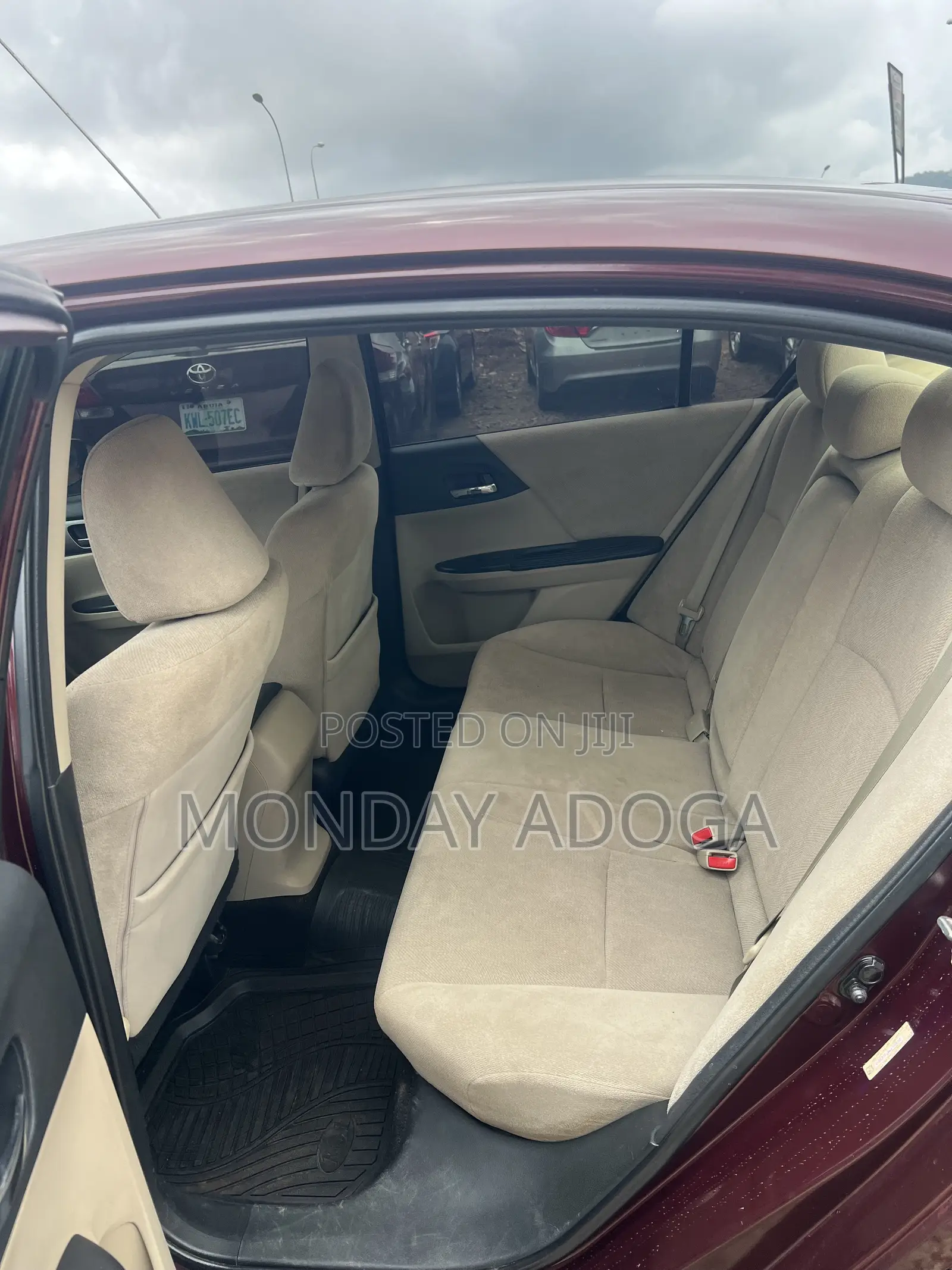 Honda Accord EX 4dr Sedan (2.4L 4cyl 6M) 2014 Red