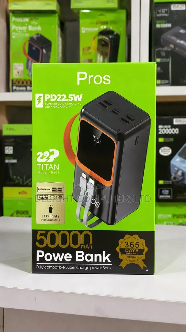 Pros Power Bank 50,000mah