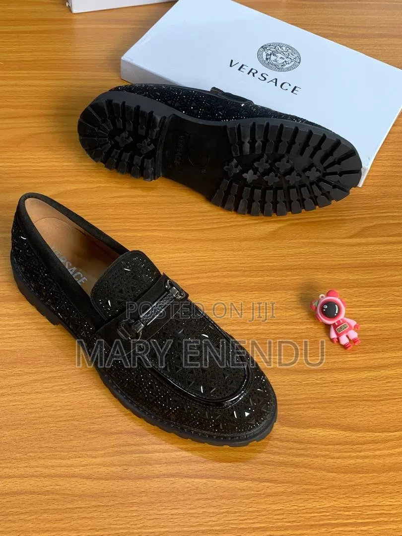Luxury Phinestone Horsebit Slip on Loafers for Men