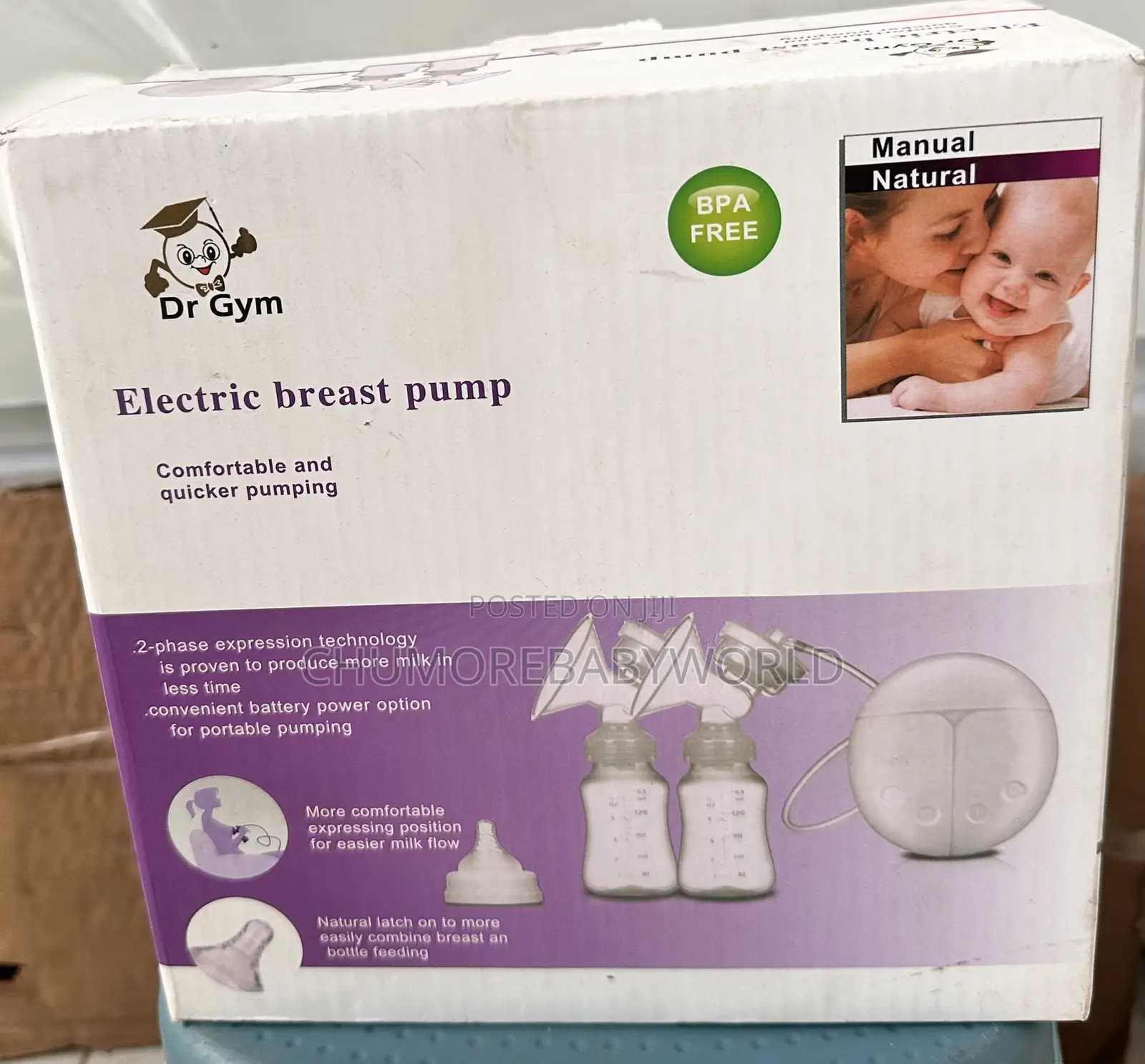 Dr Gym Double Electric Beast Pump
